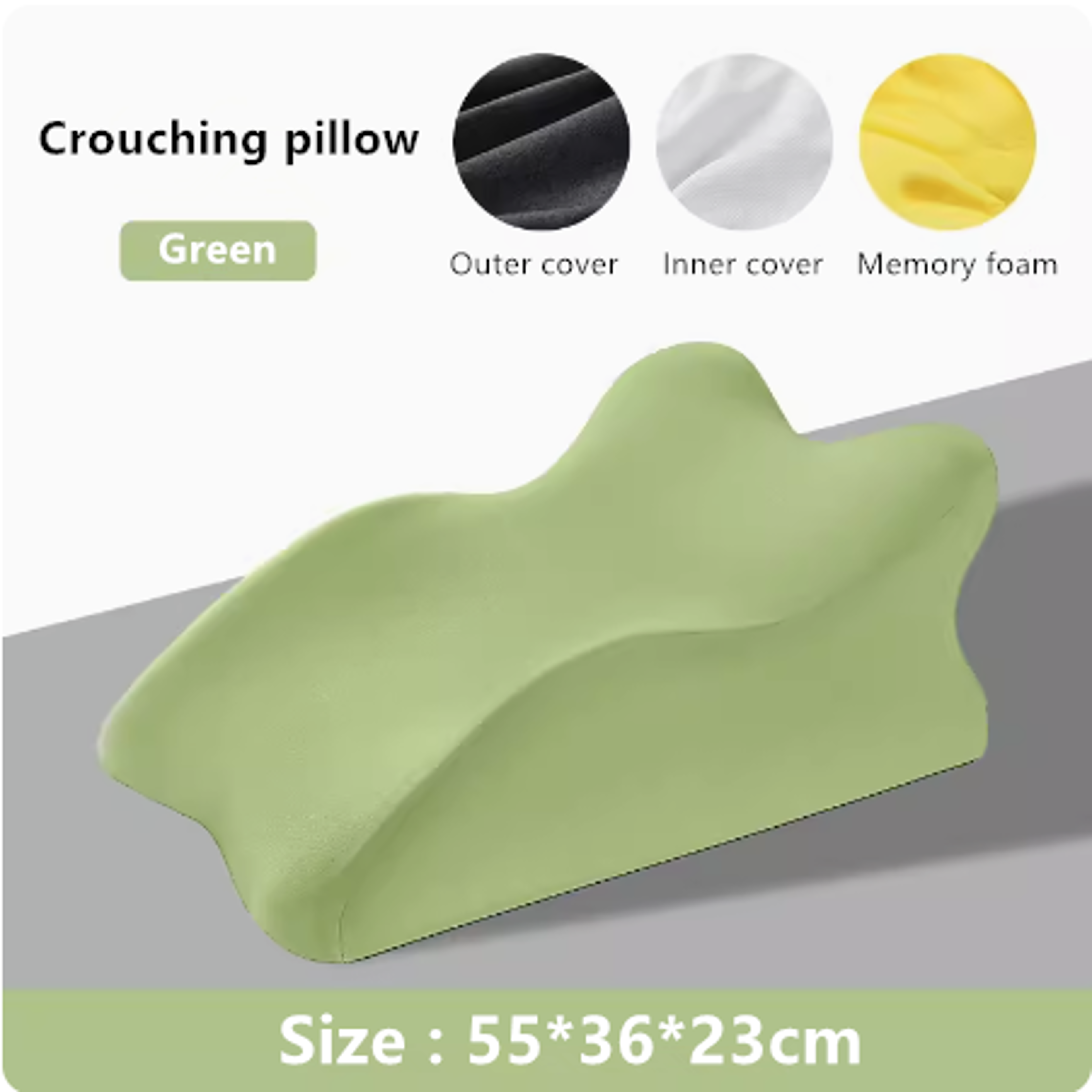 Multifunctional Prone Position Lie Pillow Cushion, Ultimate Lie On The Bed Sleeping Pillow Lie Artifact for Comfortable – view 14