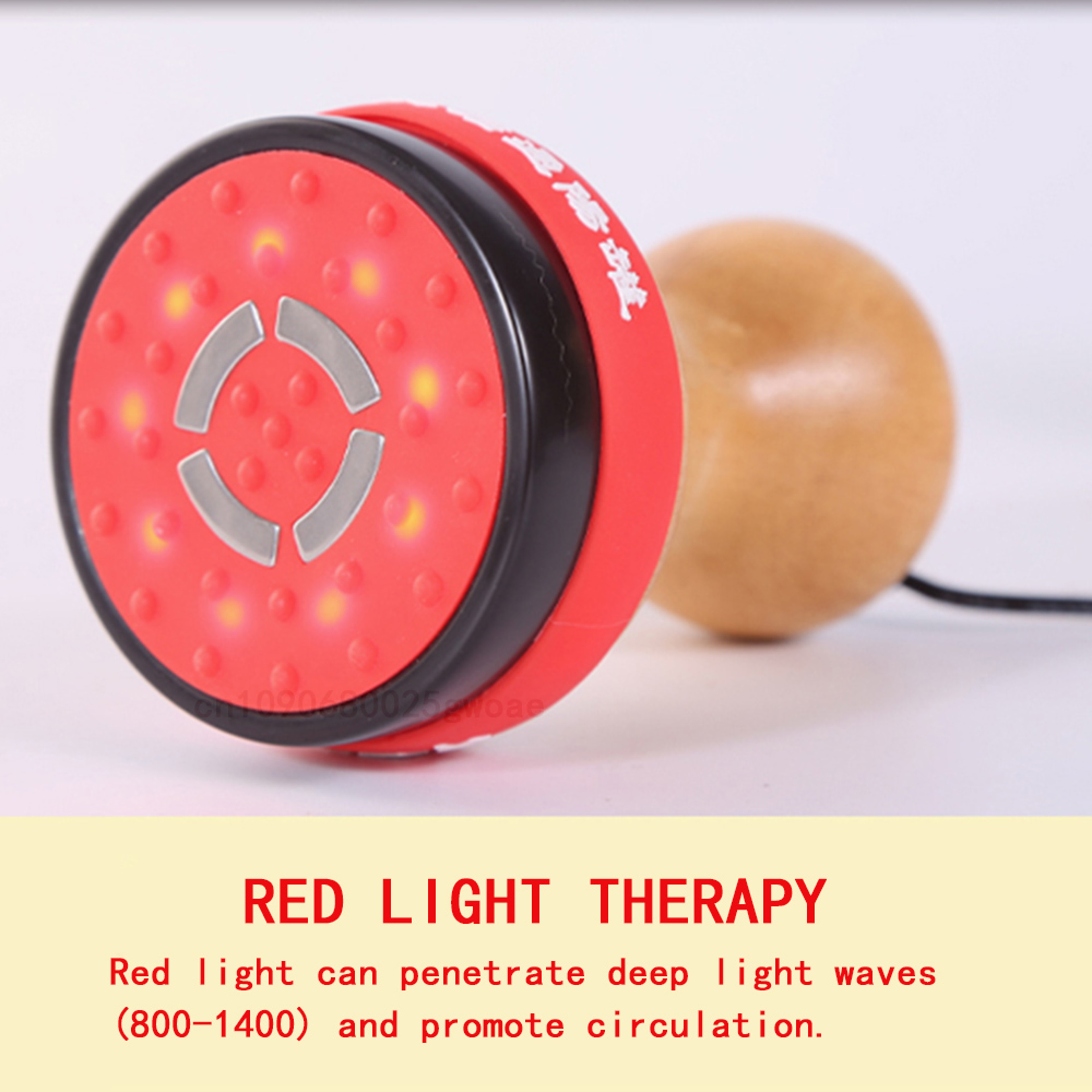 EMS Hot Stone Cellulite Remover Massager with Red Light Therapy & Vibration Lymphatic Drainage – view 5