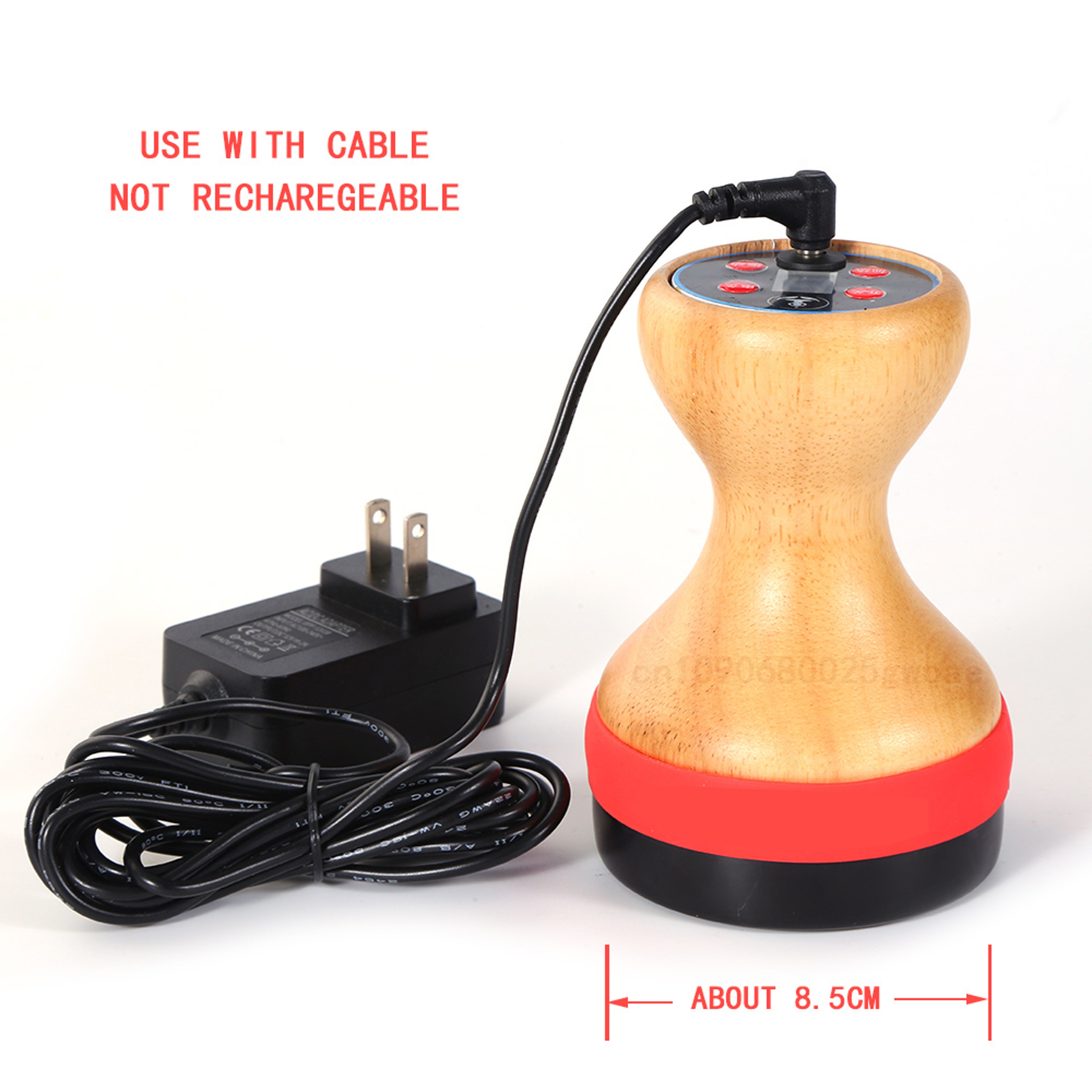 EMS Hot Stone Cellulite Remover Massager with Red Light Therapy & Vibration Lymphatic Drainage – view 7