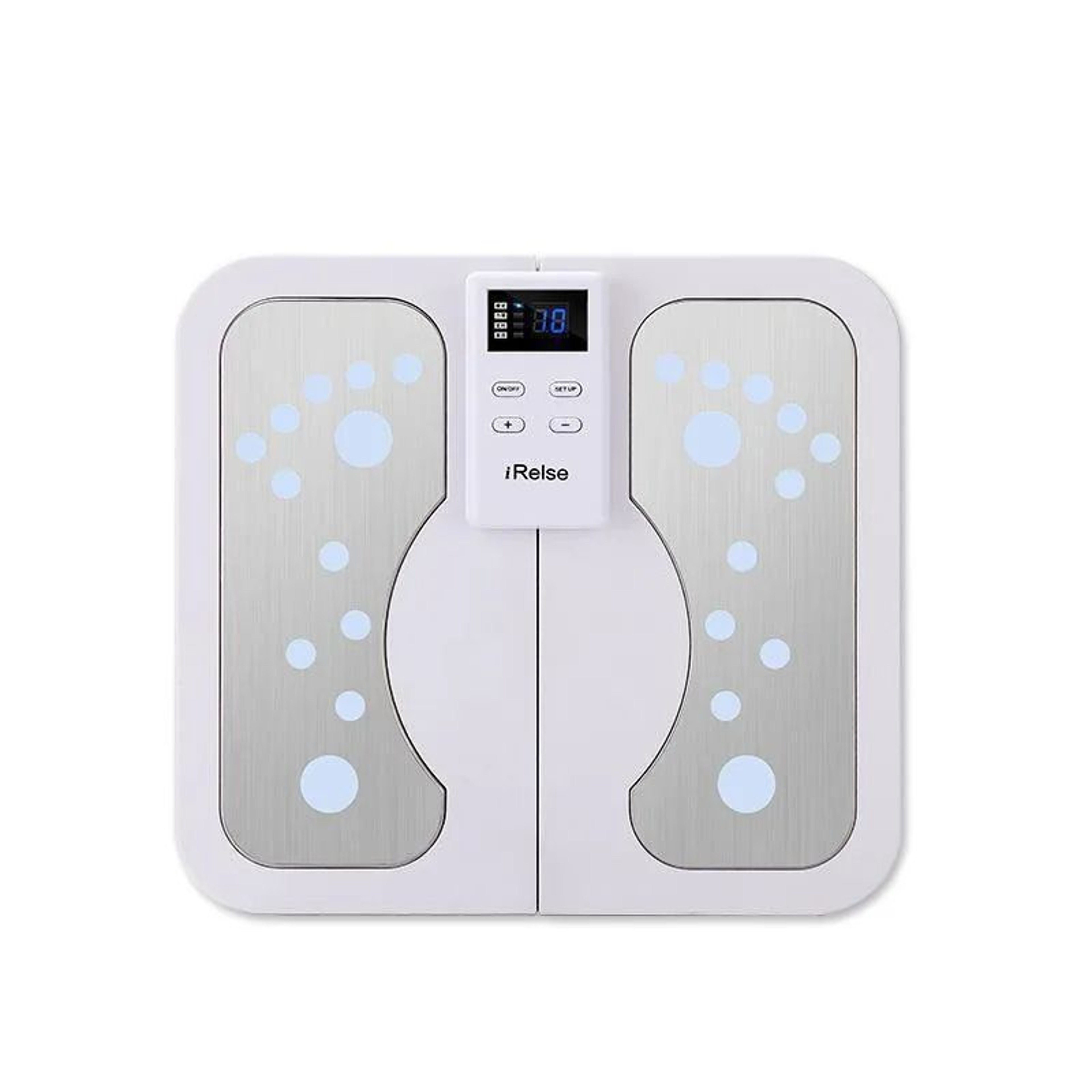 Patented Foot Massager EMS  TENS DualFunction Electric Foot Stimulator For Nerve  Muscle Circulatio 4