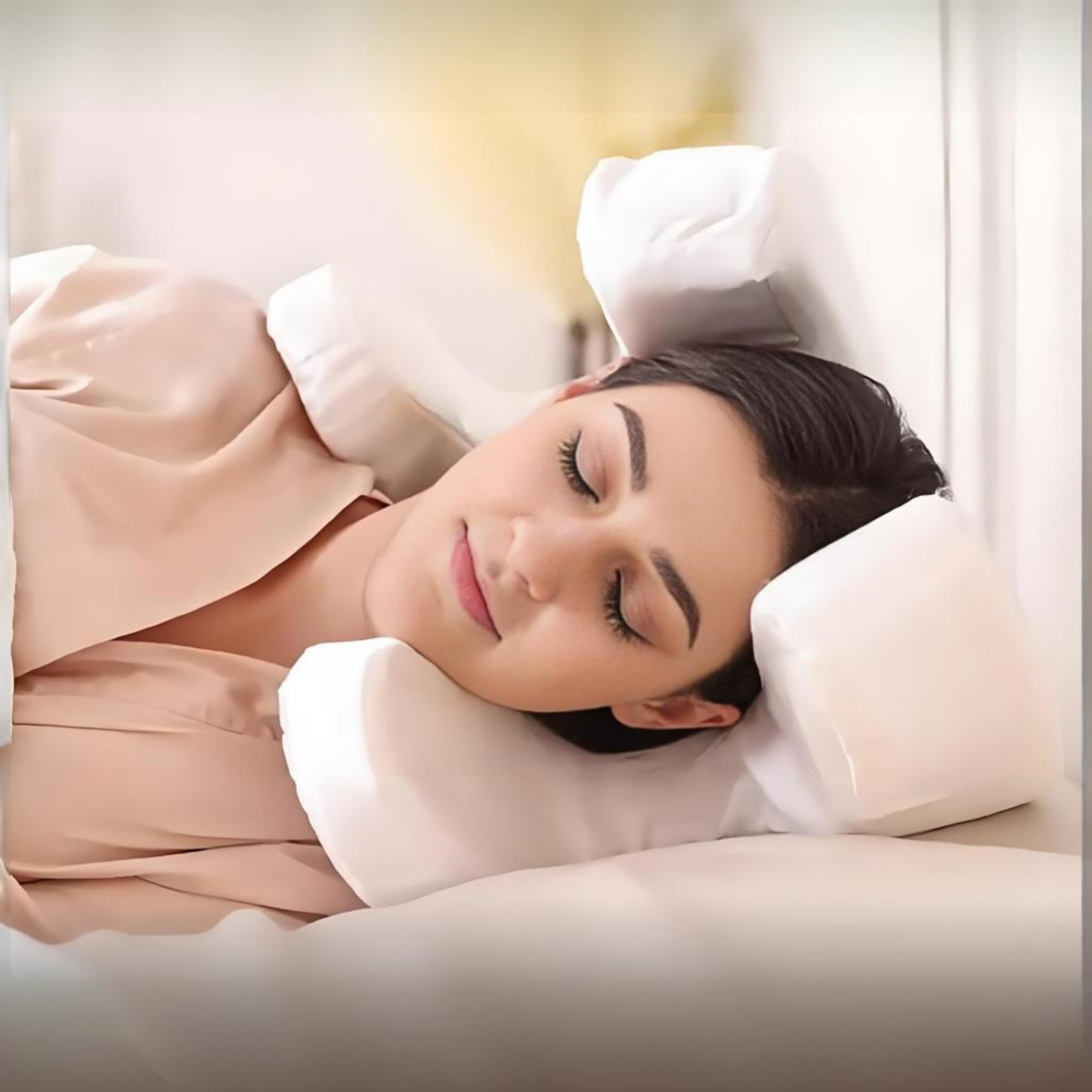 Memory Foam Face Relaxed Wrinkle Prevention Pillow for Beauty Sleep, Anti Aging Anti Wrinkle Beauty Bed Pillow – view 2