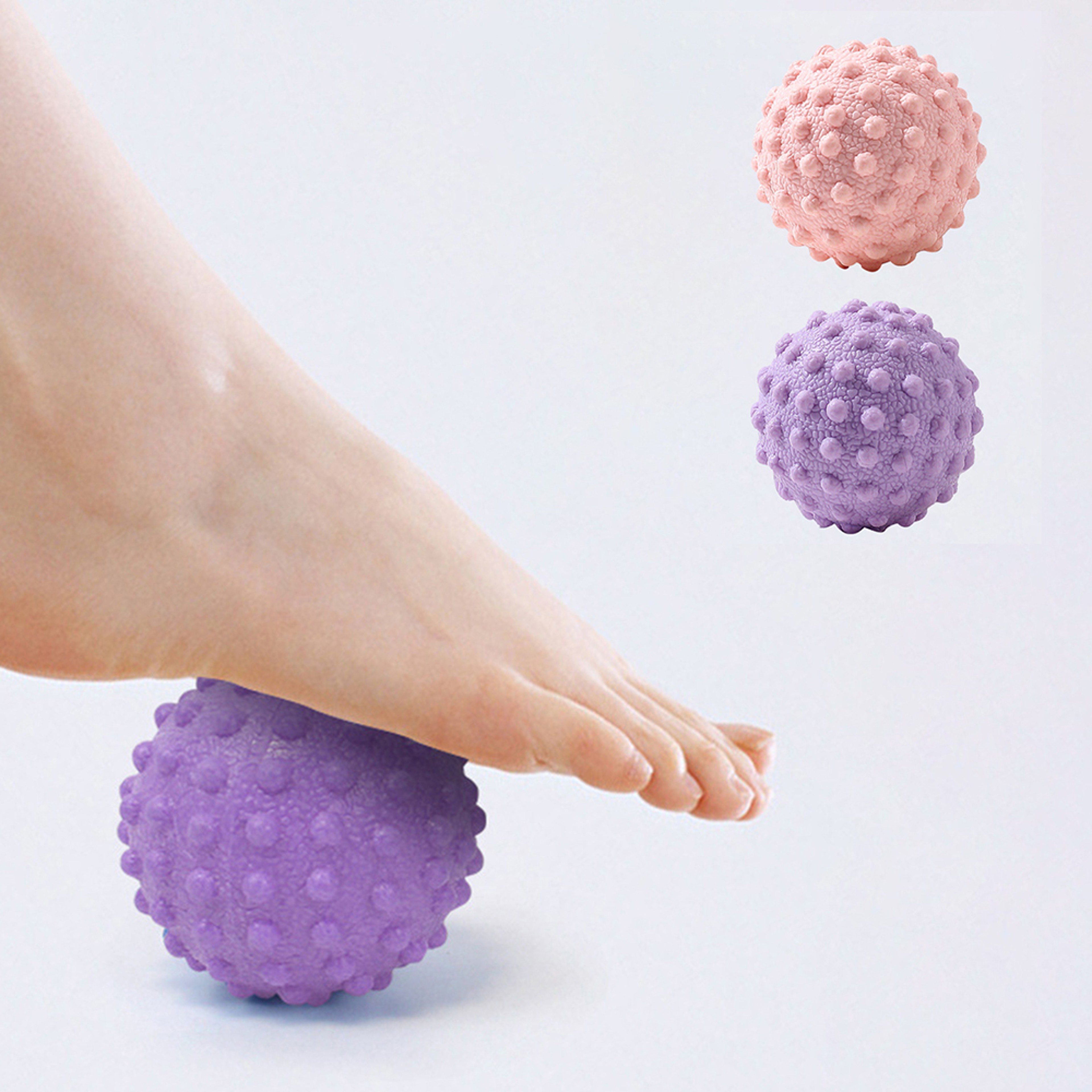 Fascia Ball Raised Point Massage Ball TPR Posture Master Yoga Ball Waist And Back Relief Foot Massa 0