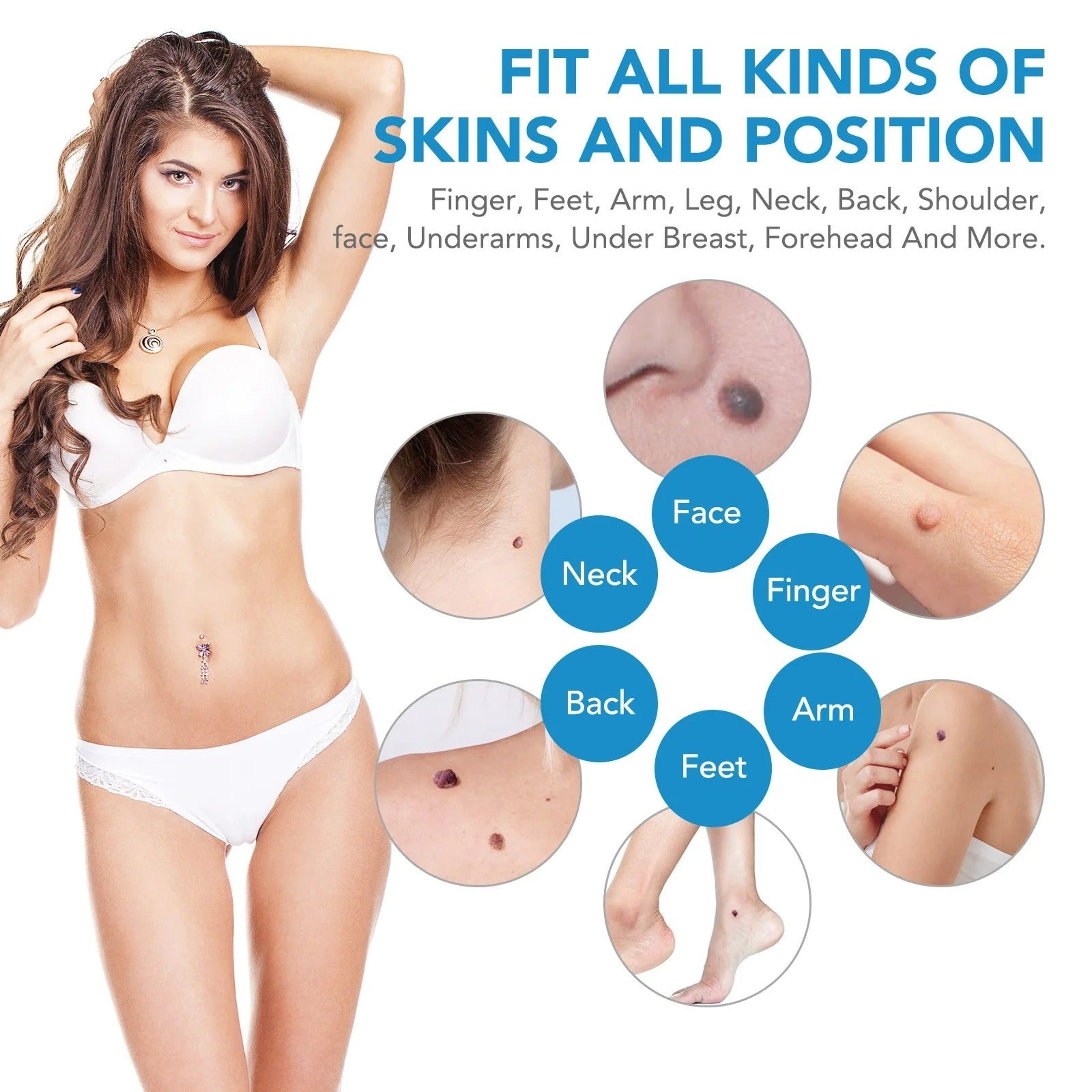 Painless Skin Tag Removal Kit for Safe At Home Skin Tag Treatment – view 11