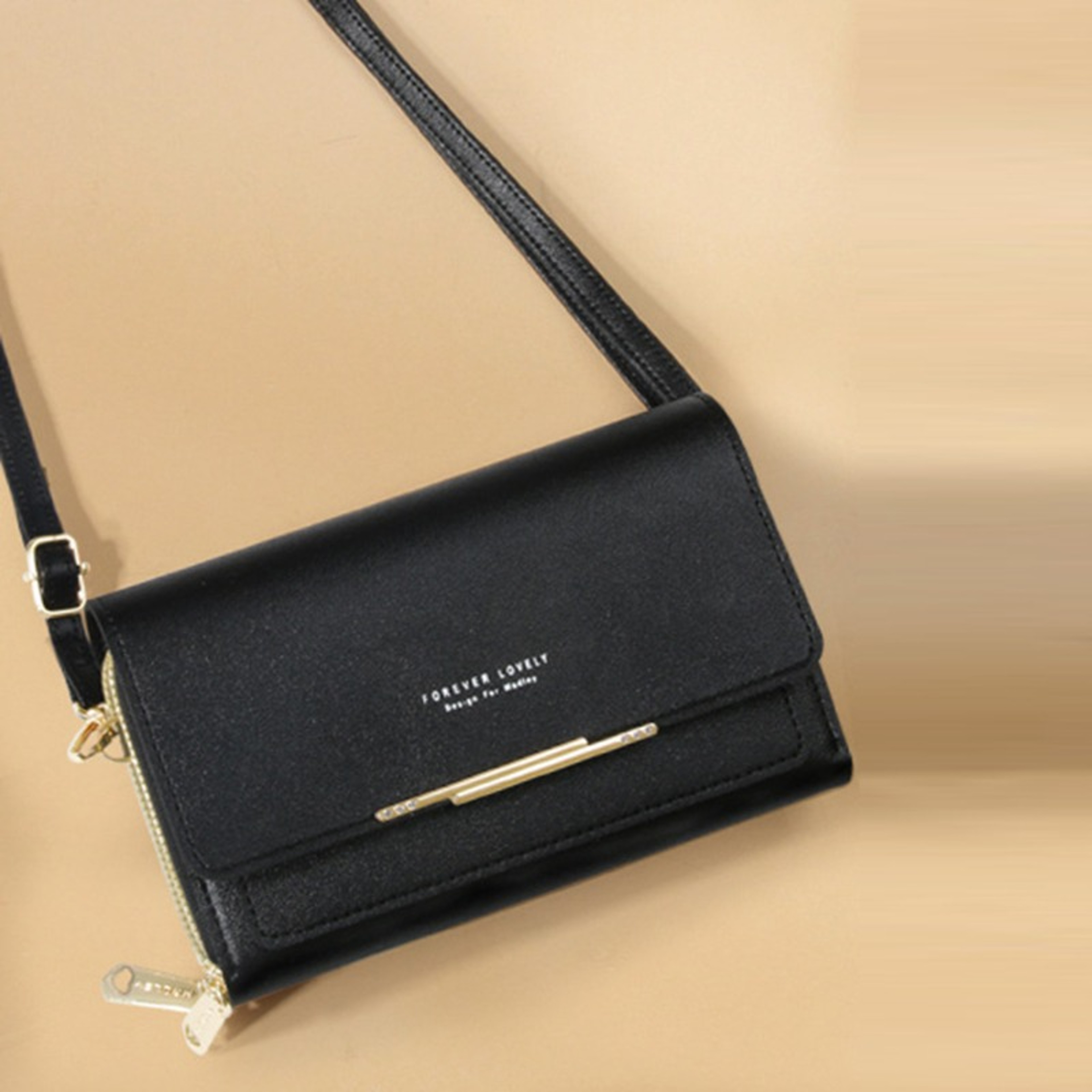 Fashion New Style Womens Wallet Korean Handbag Multi Card Large Capacity Casual Shoulder Bag Mobile 2