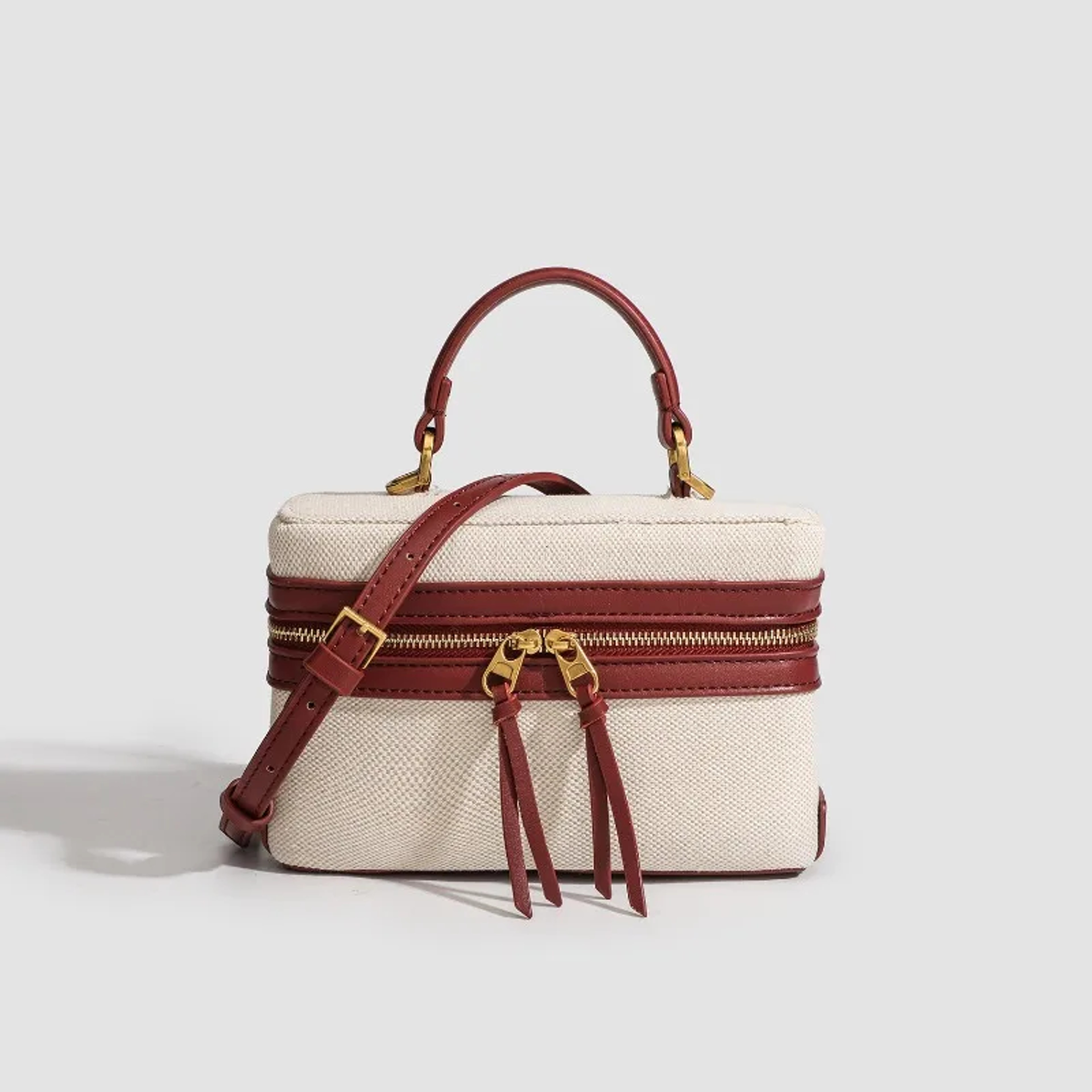 Designer Thick Canvas Handbags for Women, Fashion Box Shoulder Crossbody Bags, Casual Spring and Summer Small Purses – view 11