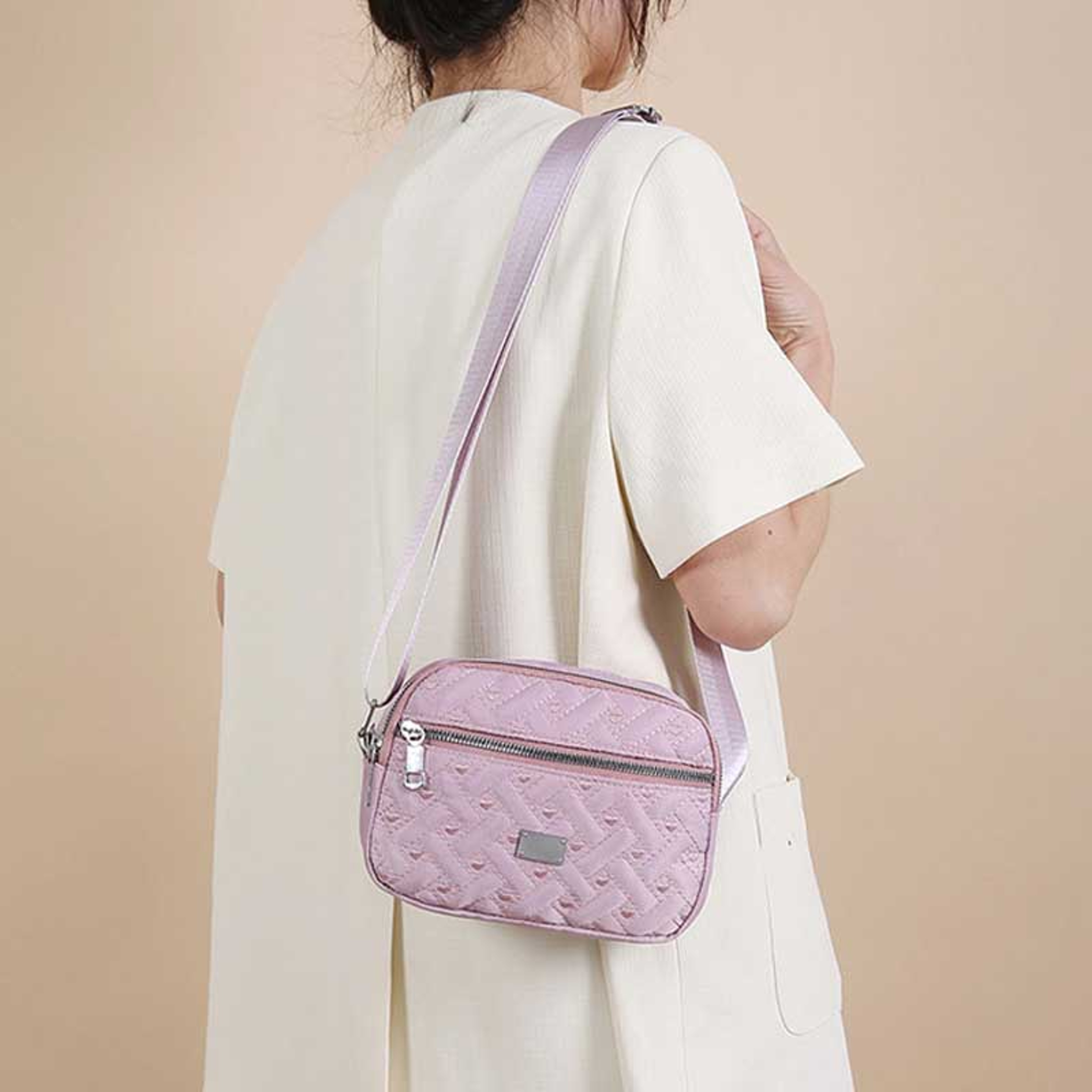 Lightweight Fashion Women Handbag Casual Cross Body Small Messenger Bag Shoulder Over Bags Underarm 4
