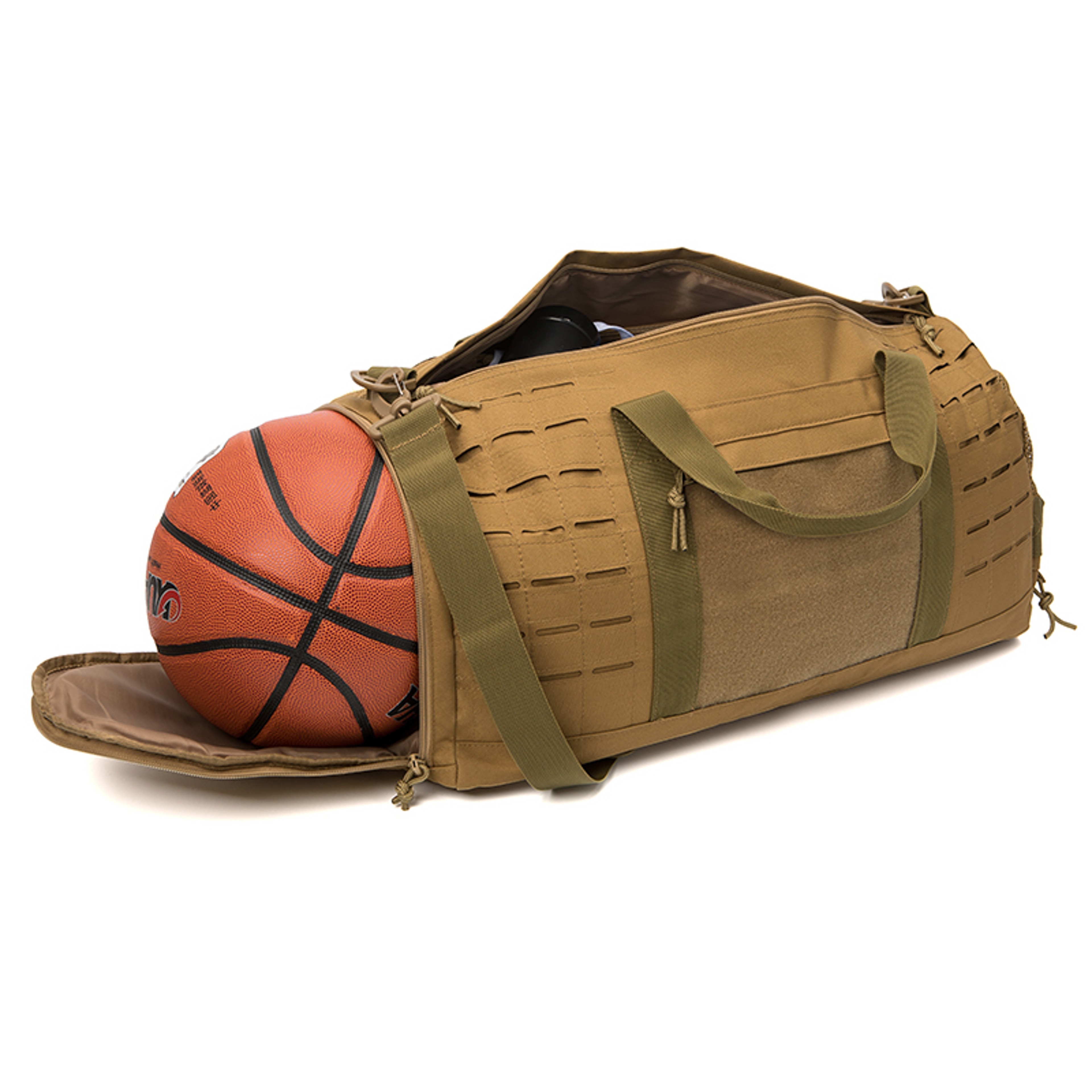 Tactical Travel Duffle, Sport Gym Bag For Men Fitness, Basketball Outdoor, Weekender Bags, Training Bag With Shoe – view 5