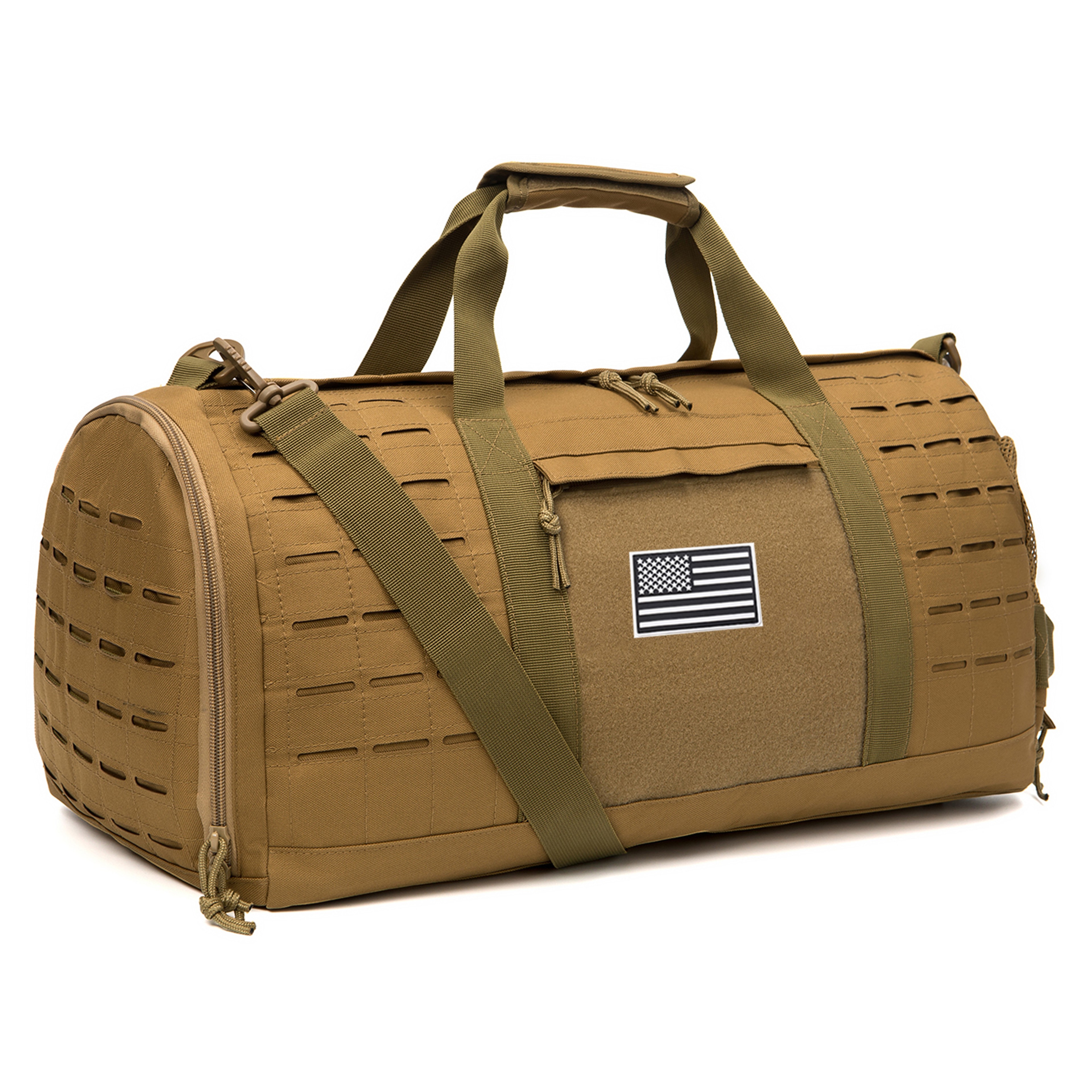 Tactical Travel Duffle, Sport Gym Bag For Men Fitness, Basketball Outdoor, Weekender Bags, Training Bag With Shoe – view 7