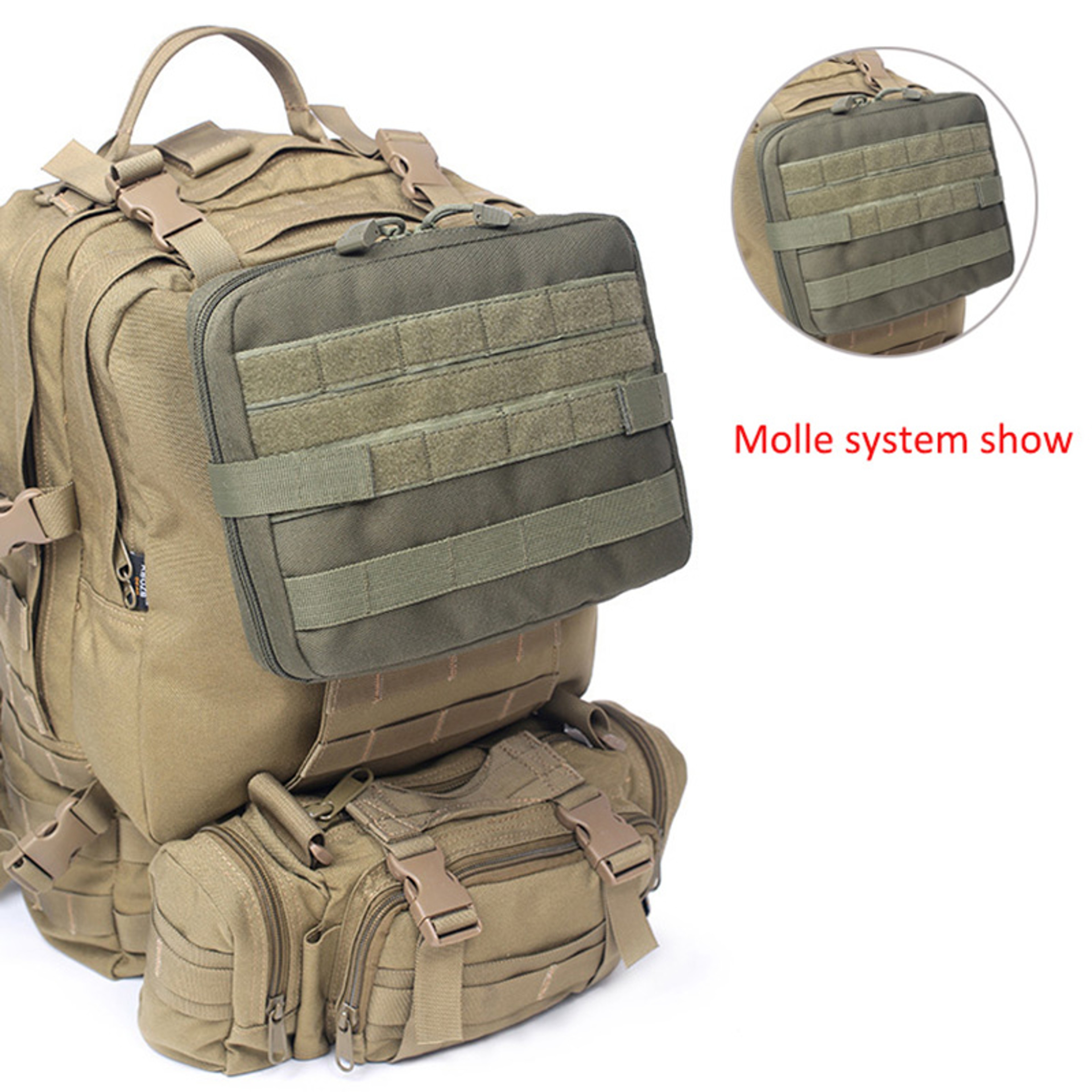 Waterproof Nylon Bag, Tool Kit Tactical, Outdoor Sport Backpack Bags Pouch, Medical Tool Kit Pouch, Multi-function Organ – view 3