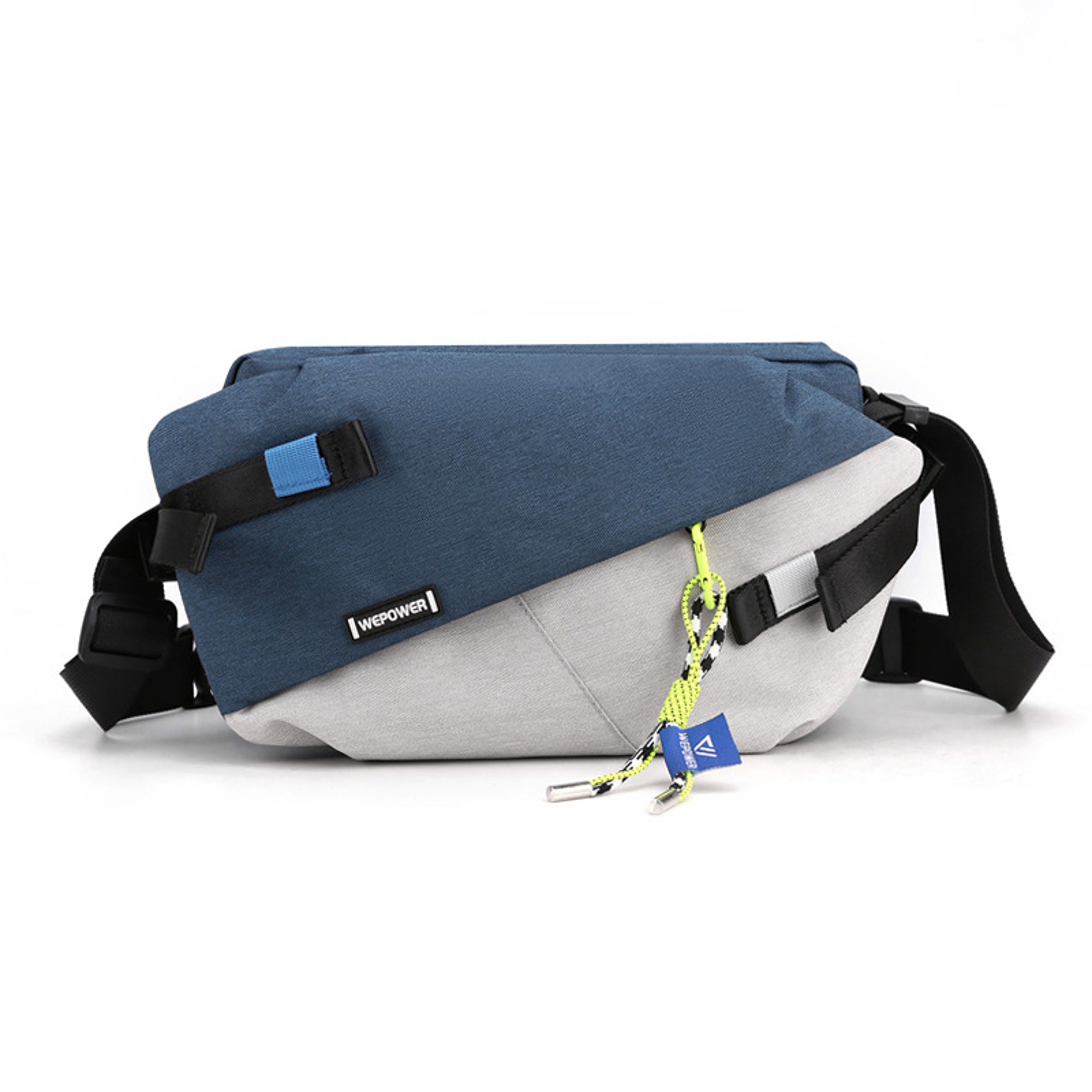New Brand High Quality Nylon Outdoor Travel Crossbody Bag Men Panelled Waist Pack Casual Chest Pack 6