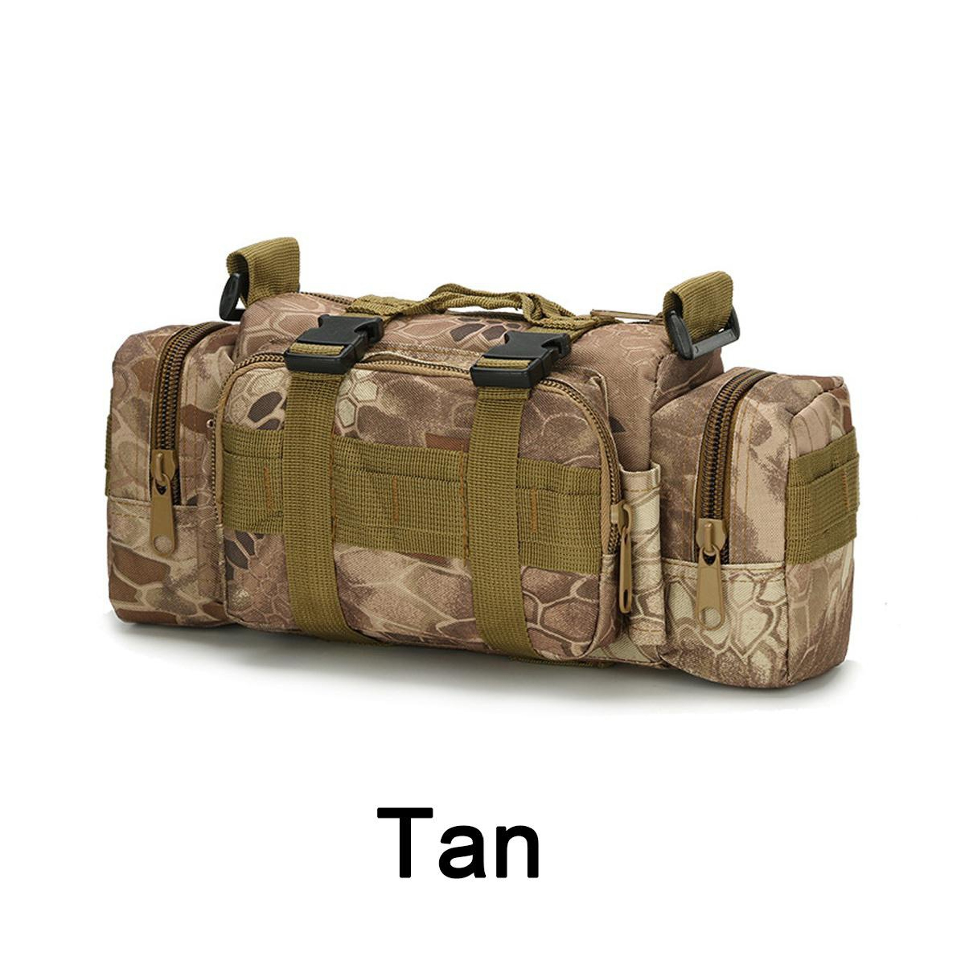 Sport Waist Bag Camouflage Pocket, Outdoor Multifunctional Waist Bag, Climbing Waist Bag, Tactical Large Capacity Bag – view 11