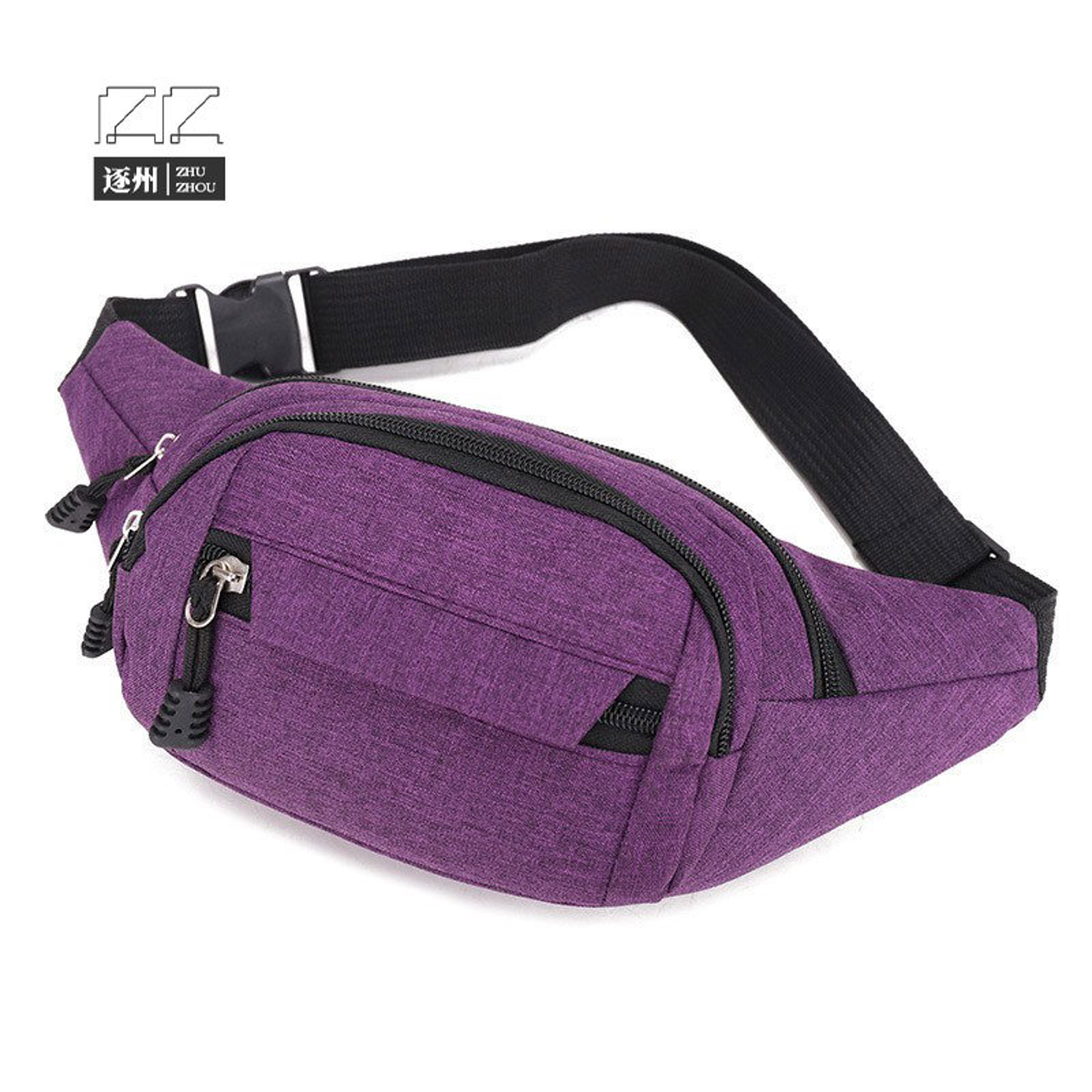 Large Capacity Water Resistant Unisex Mobile Waist Bag, Durable Construction Belt Bag, Multifunctional Work Bag for Men – view 9