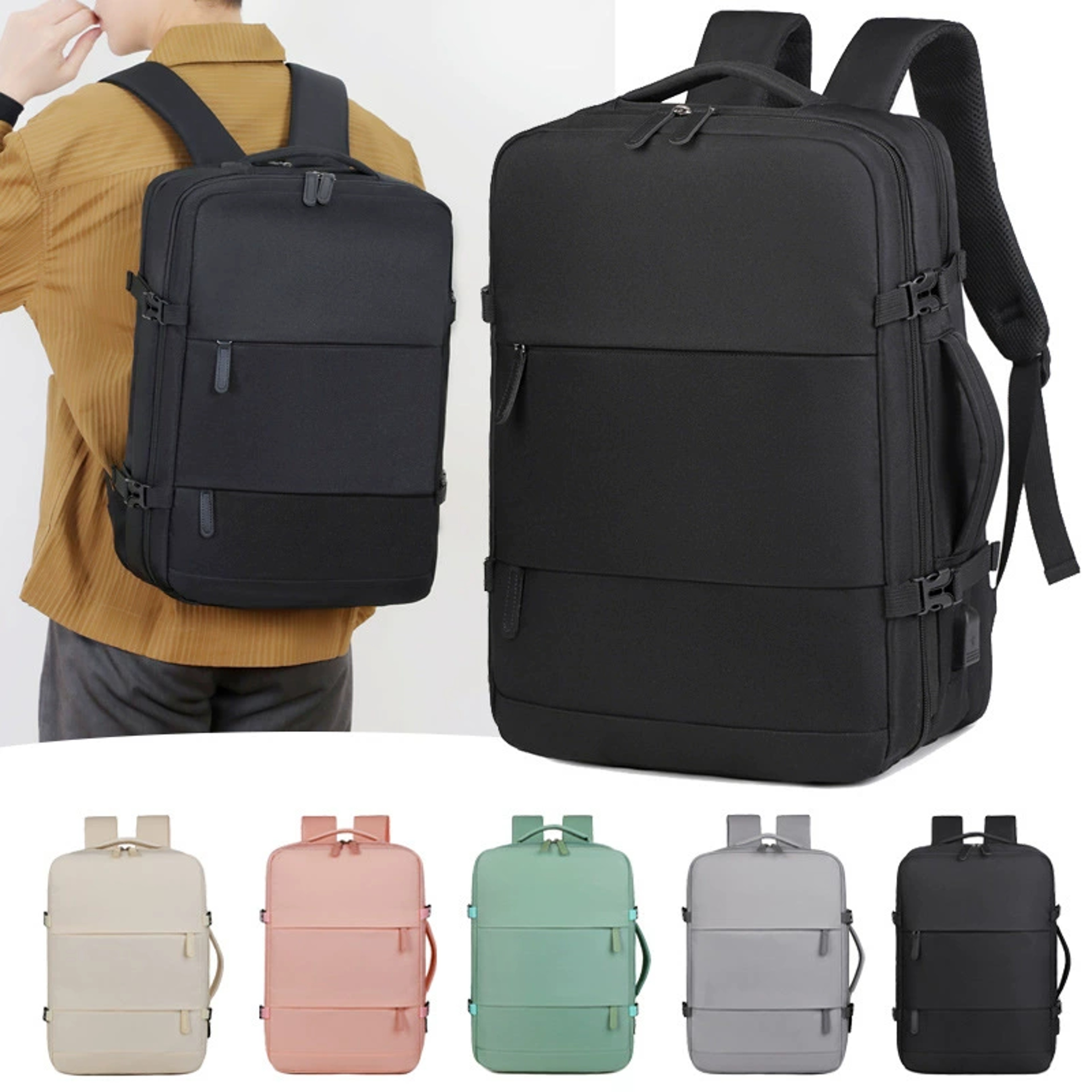 Female New Backpack, Leisure Lightweight Backpack, Student Schoolbag Large, Travel Backpack, Capacity Travel Commuter – view 1