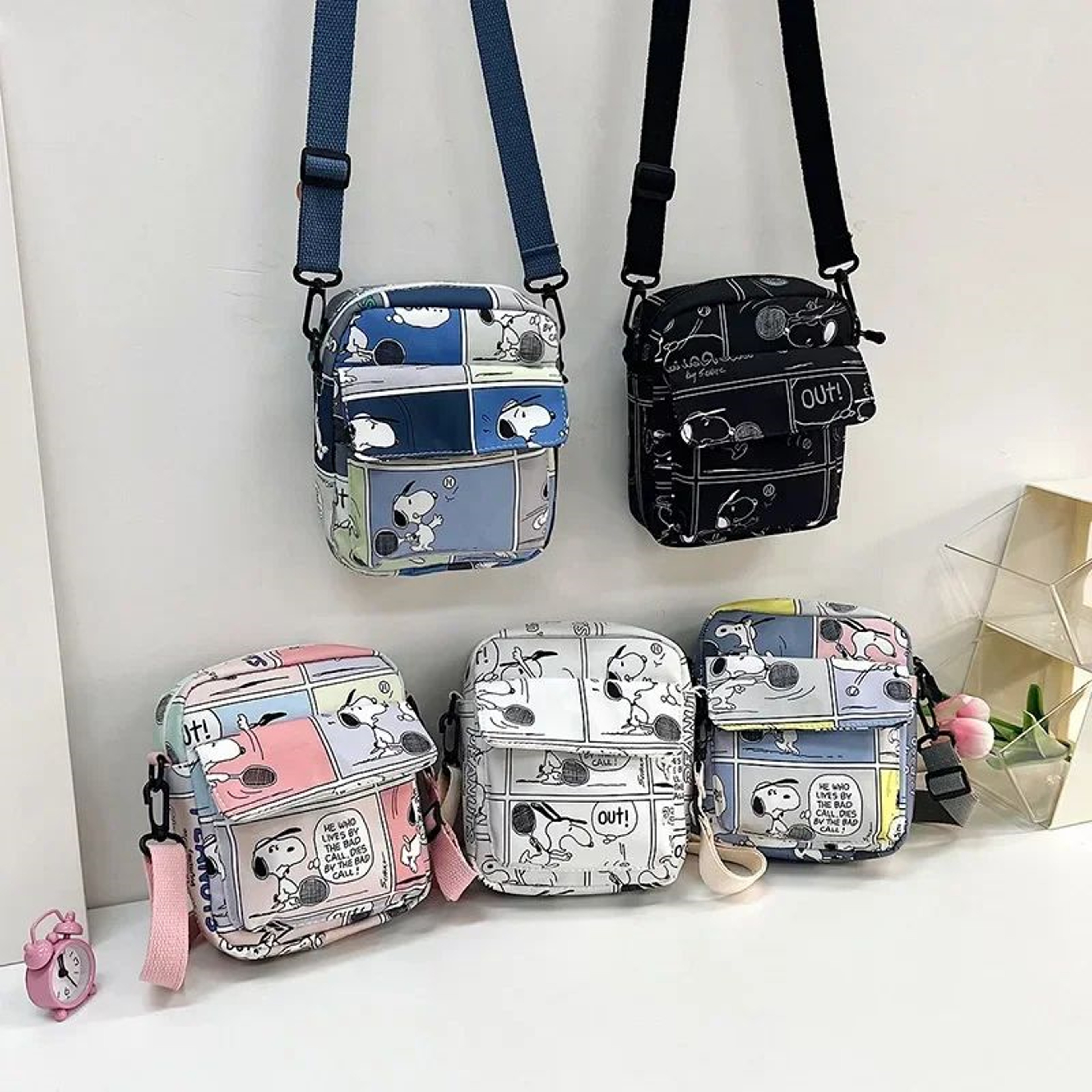 Peanuts Snoopy Crossbody Bags, Shoulder Bags for Women, Cartoon Cute Wallet, Purses Phone Case, Coin Pouch for Ladies – view 1