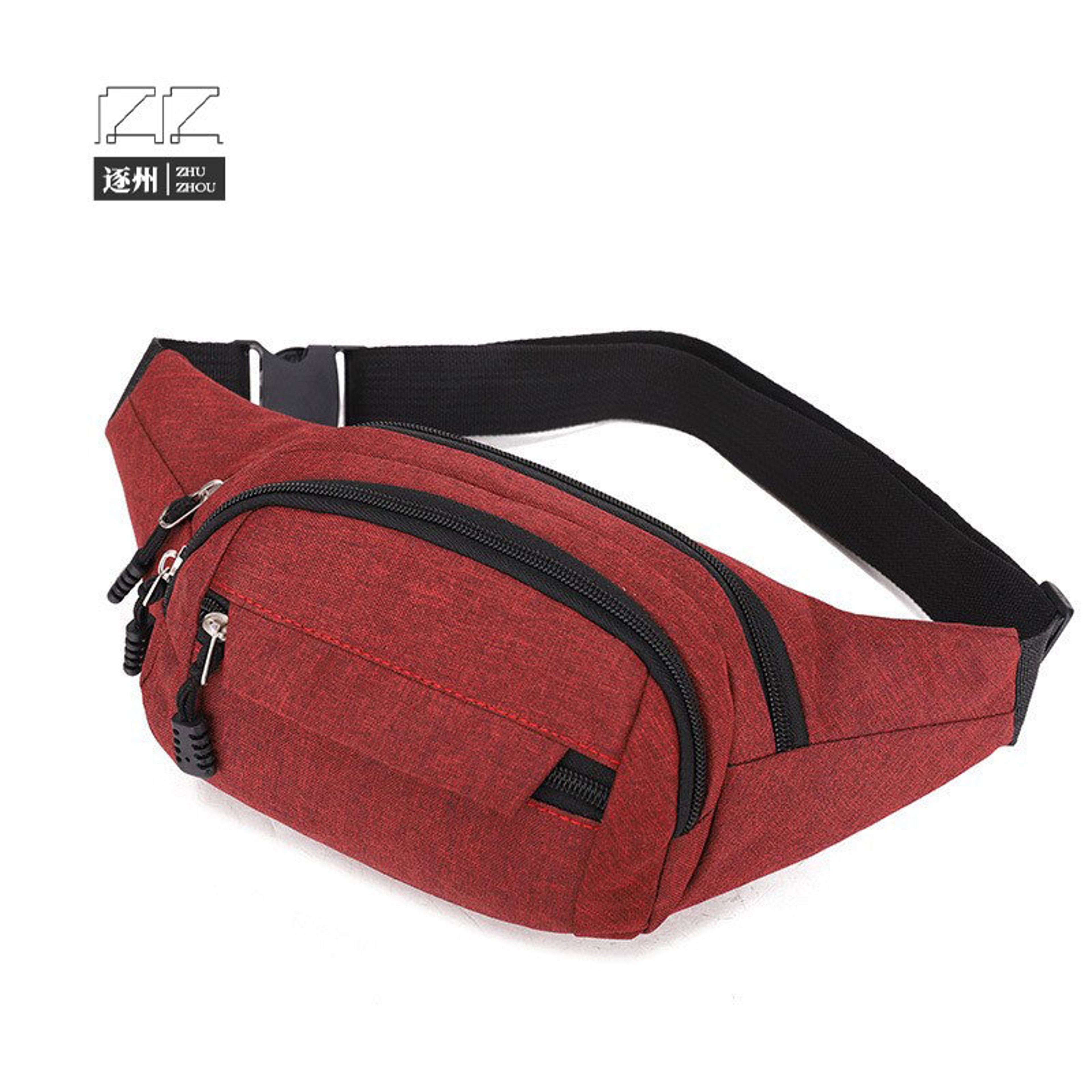 Multifunctional Durable Waist Bag Unisex Large Capacity Water Resistant Belt Pack Work And Travel B 8