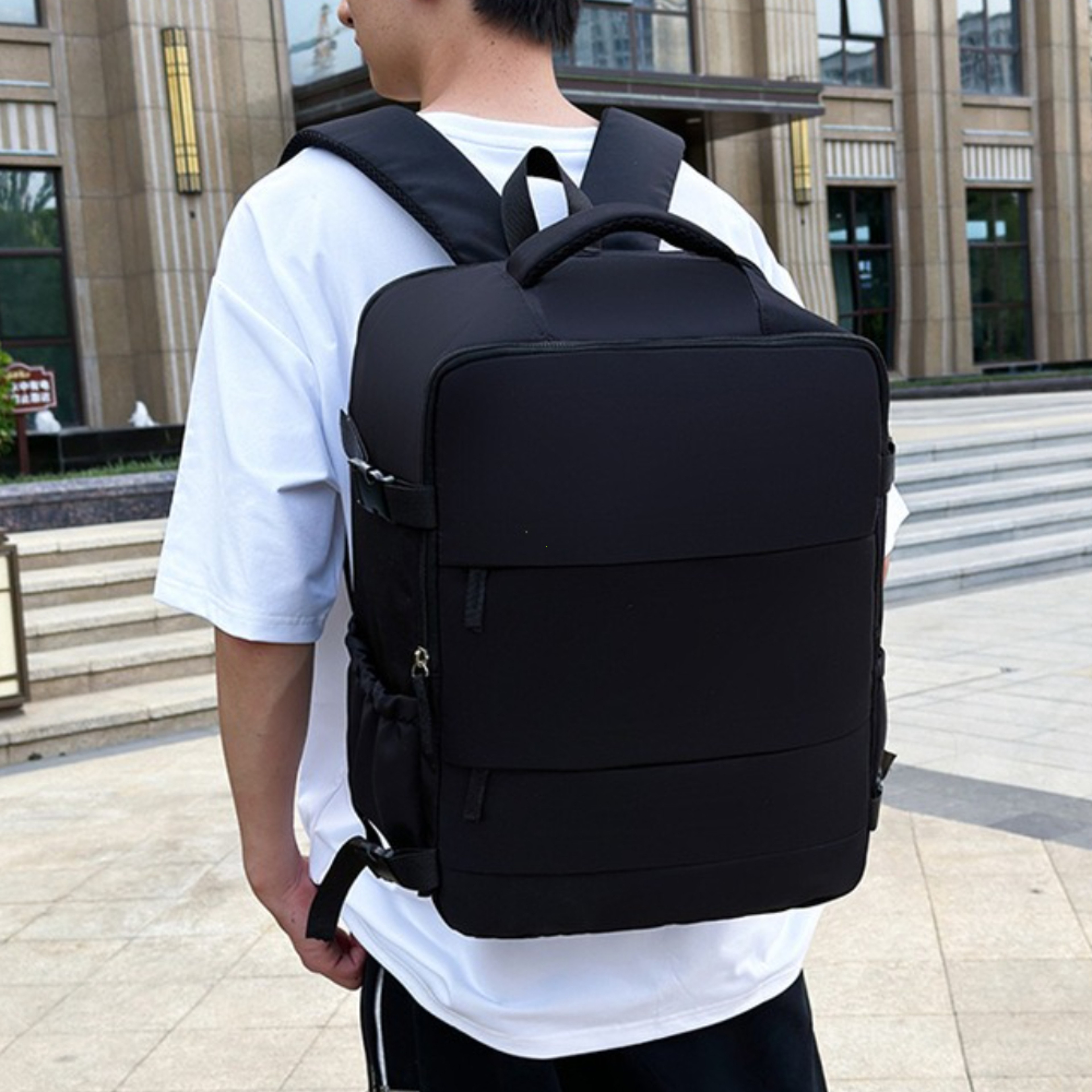 Wiz Air Multi Functional Backpack Travel Boarding Bag Easyjet Lightweight Leisure Computer Backpack 5