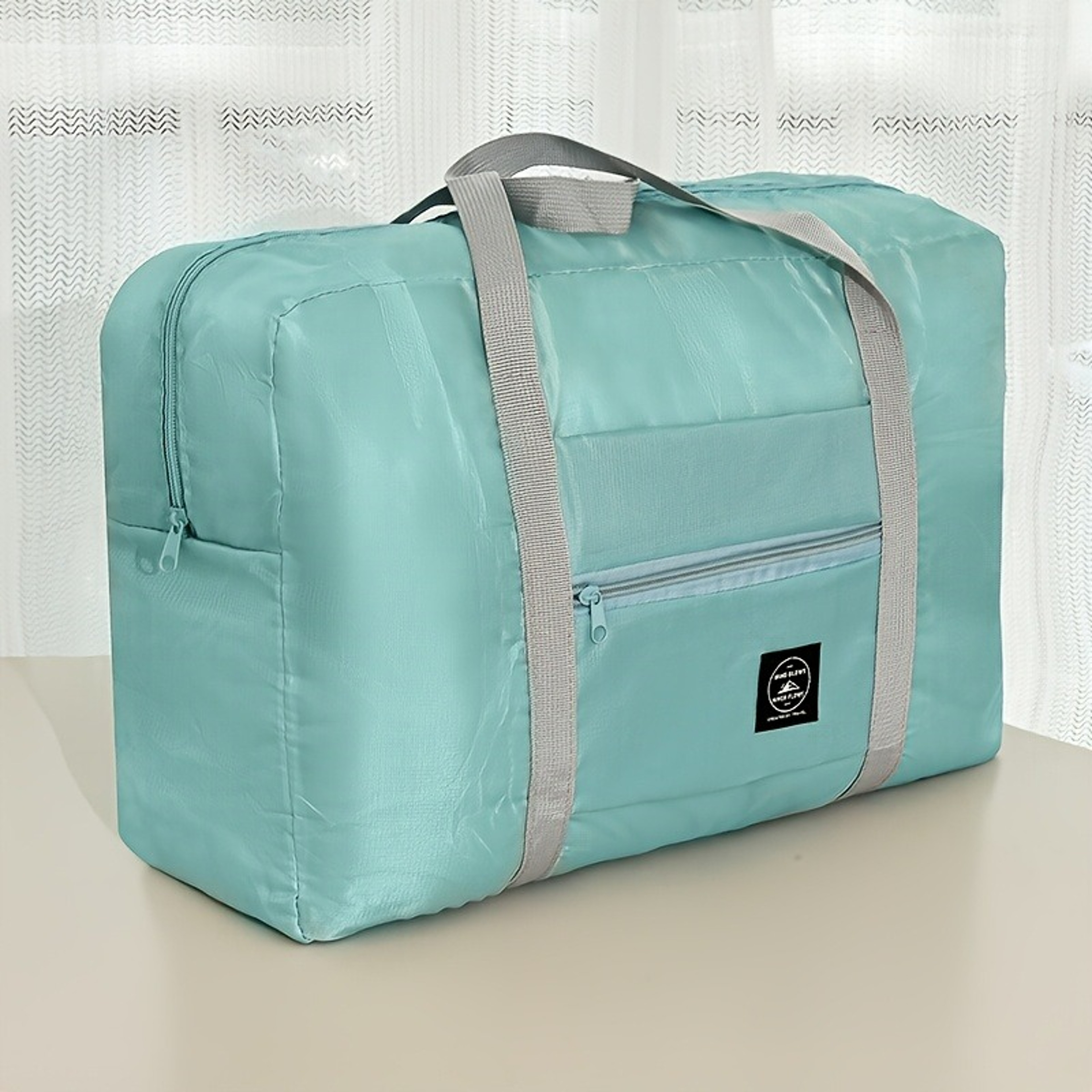 Expandable Fitness Bag, Foldable Large Capacity Travel Luggage, Sports Carry On, Weekend Luggage for Travel – view 7