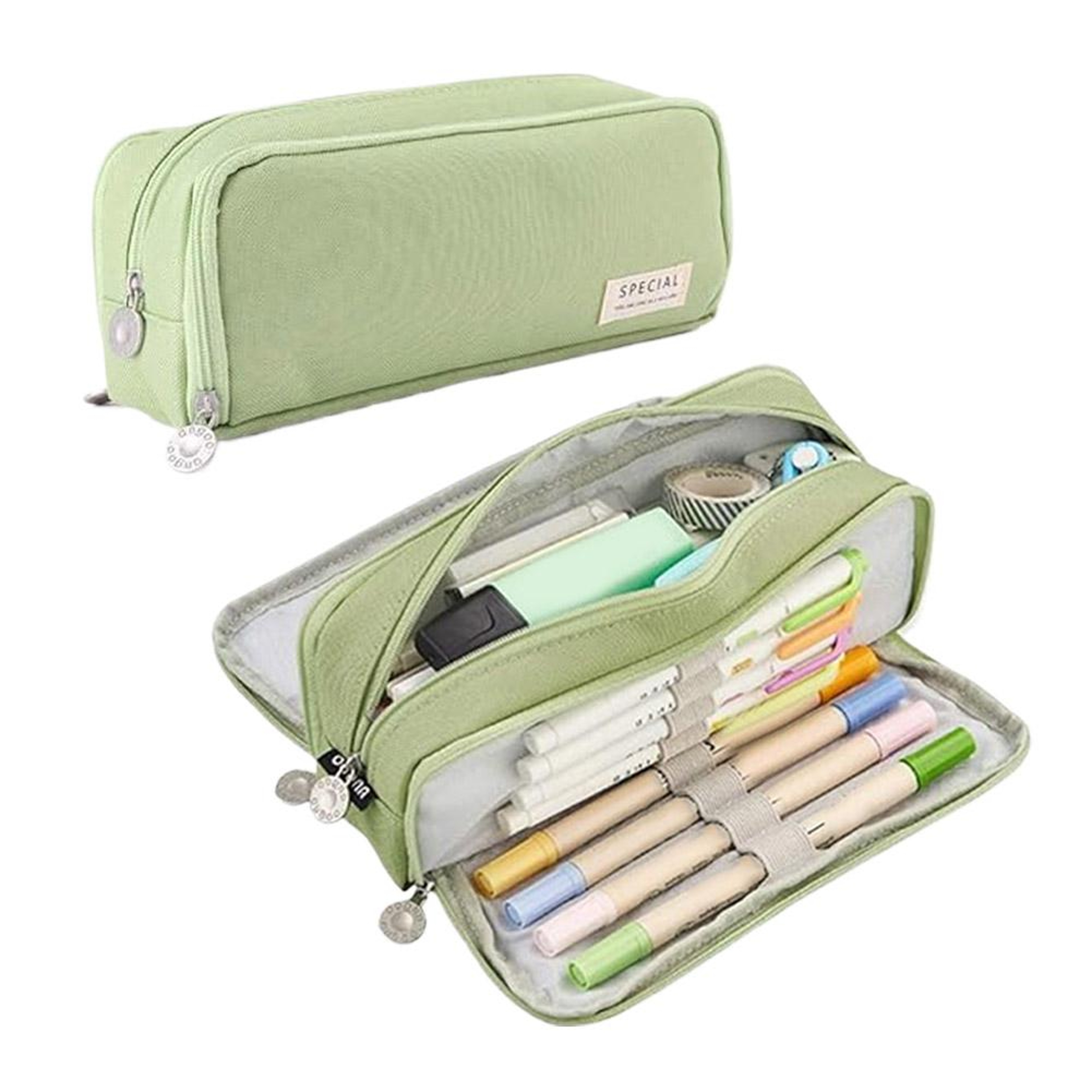 Portable Oxford Cloth Pencil Bag, Pencil Case Large Capacity, Back To School Gift , Multifunctional Stationery Bag – view 5