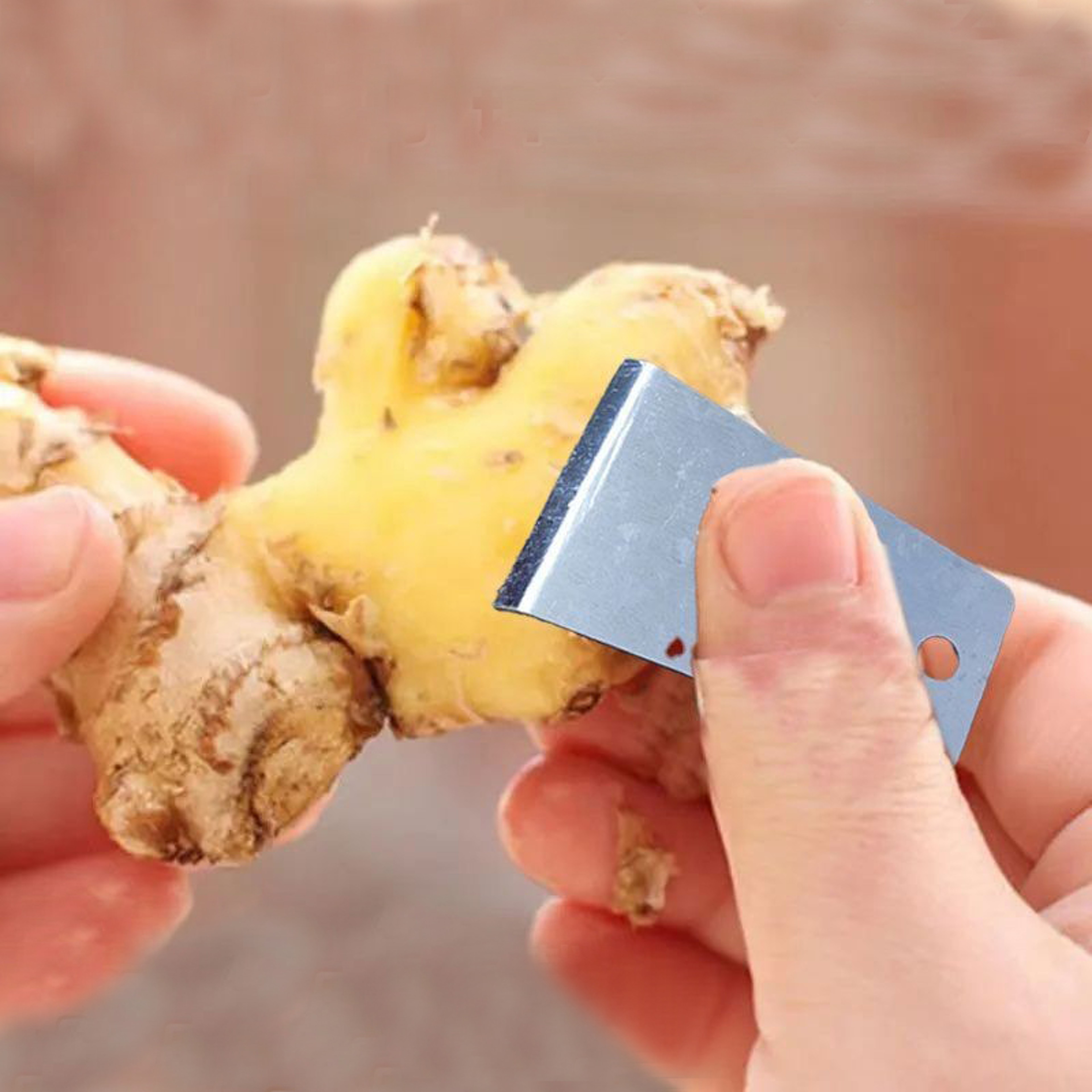 Universal Stainless Steel Vegetable Peeler For Potatoes Ginger  Garlic 2
