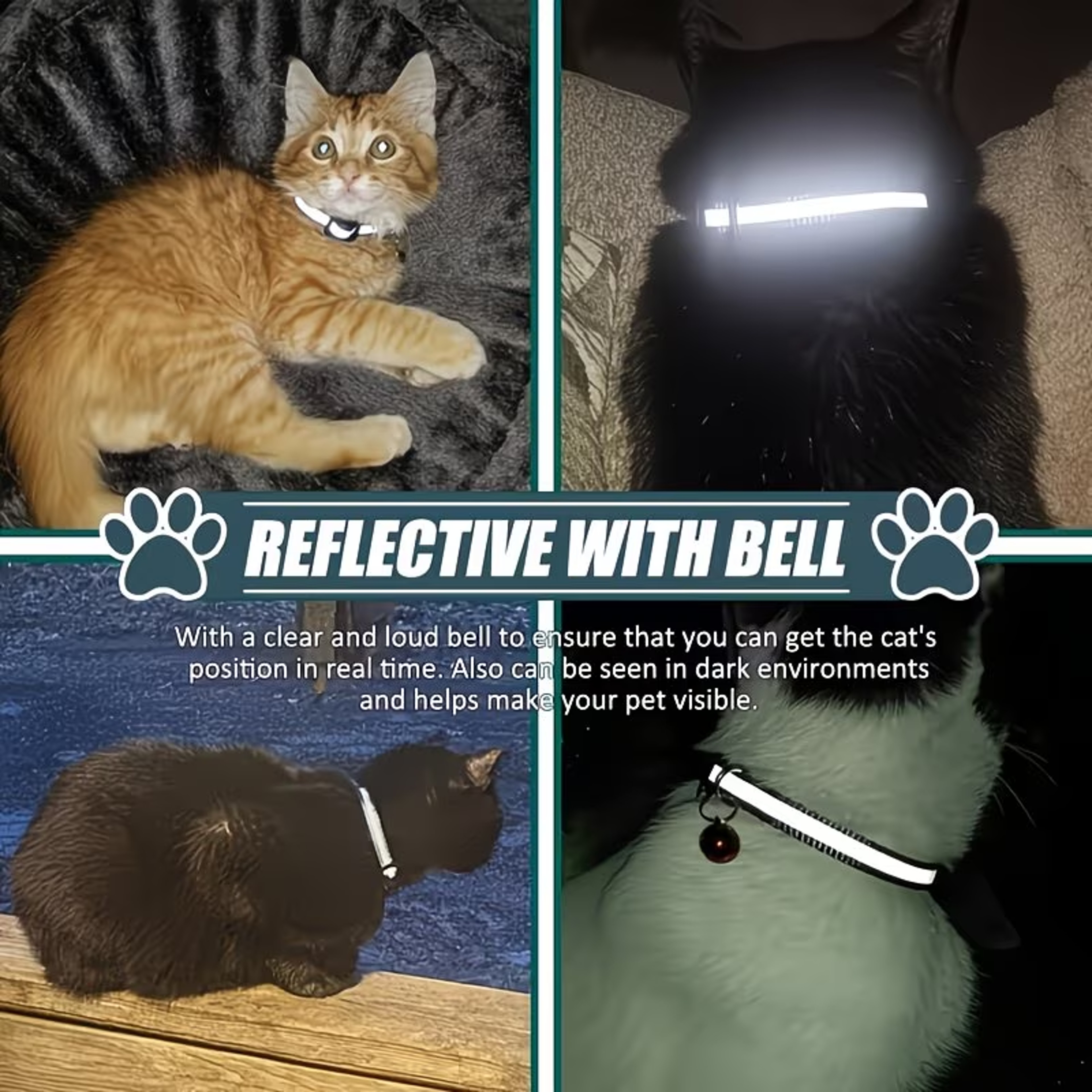 Smart GPS Pet Tracker Collar For Cats  Kittens Apple Find My Compatible 4