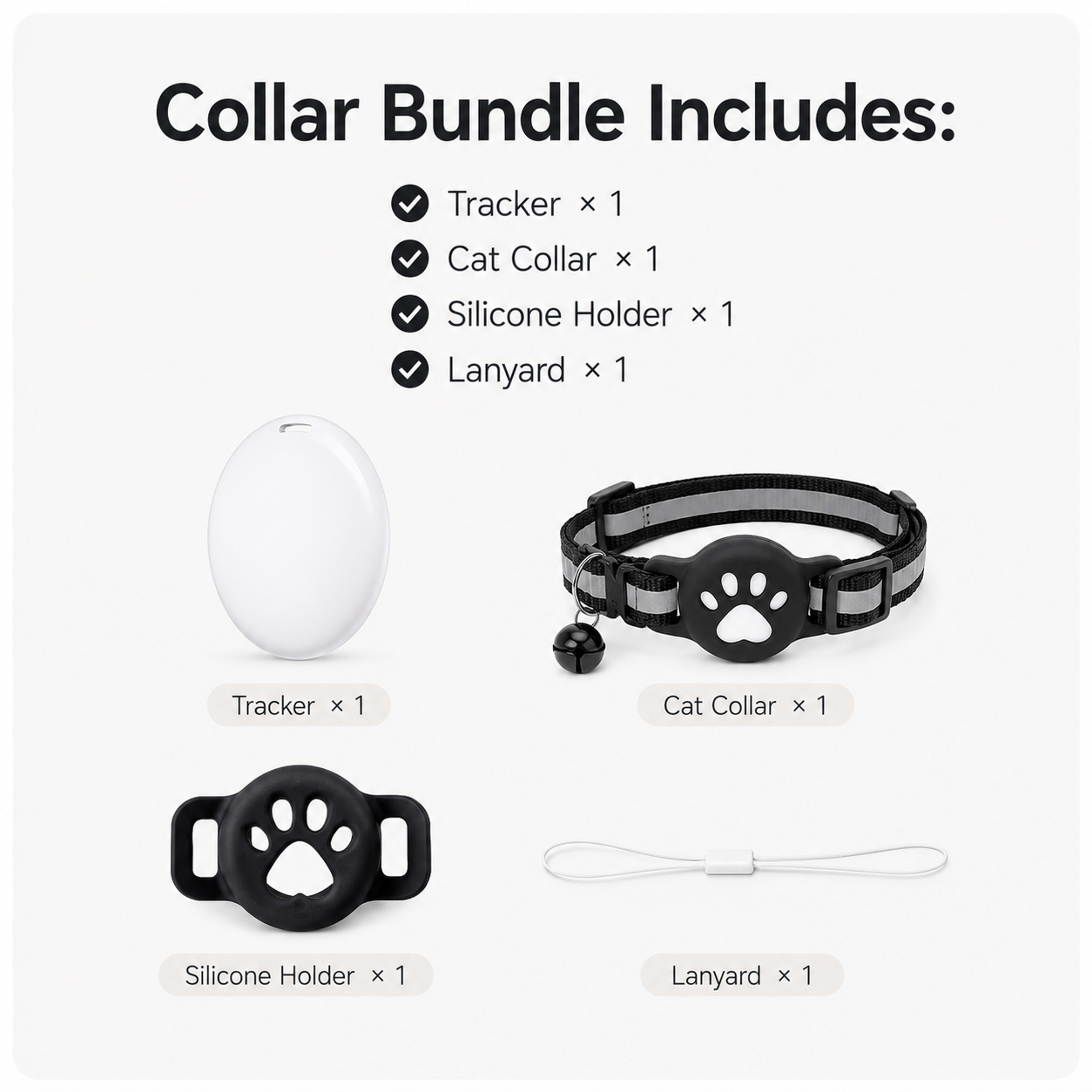 Smart GPS Pet Tracker Collar For Cats  Kittens Apple Find My Compatible 6