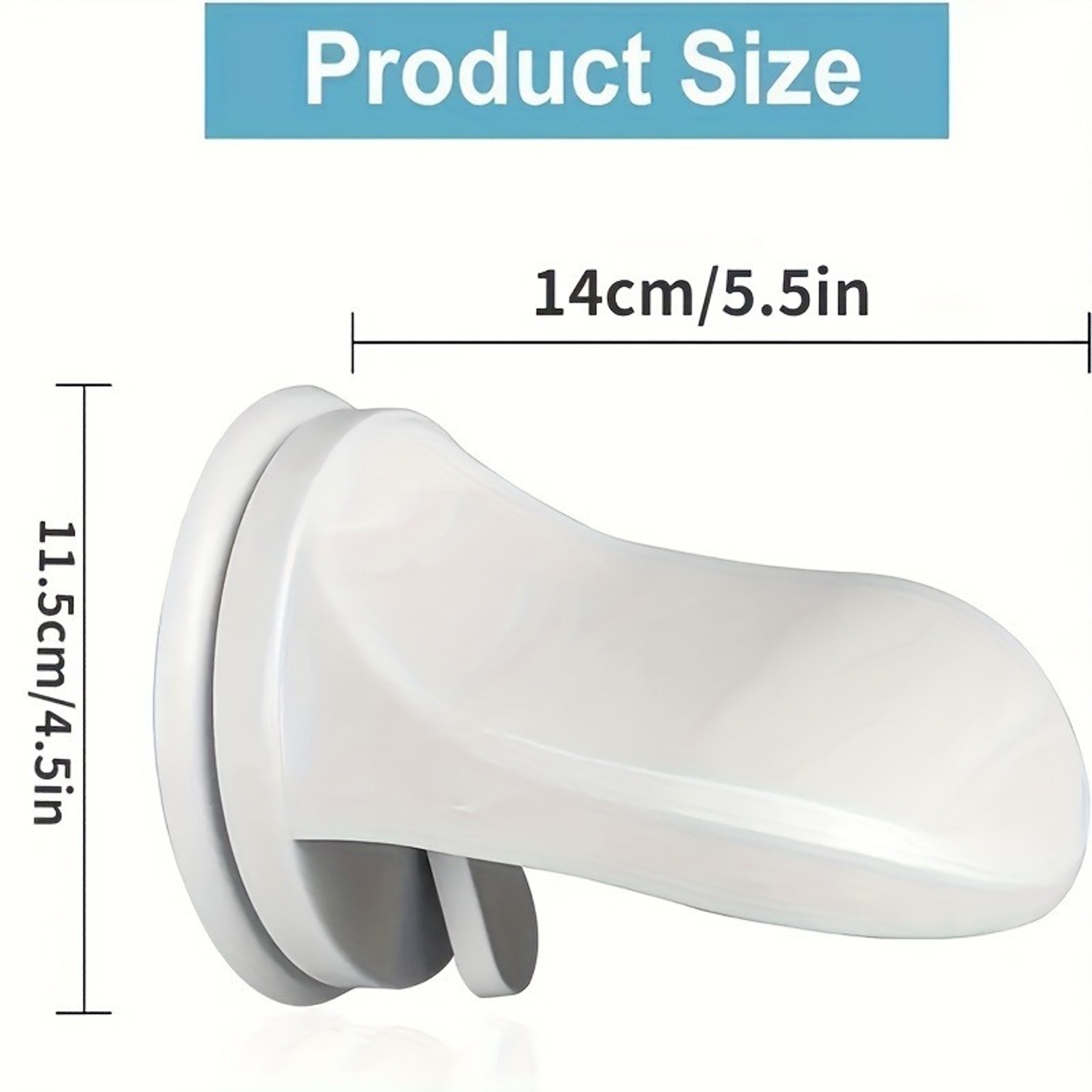 Non Slip Shower Foot Rest Wall Mounted Shaving Foot Stool With Strong Adhesive Grip 4