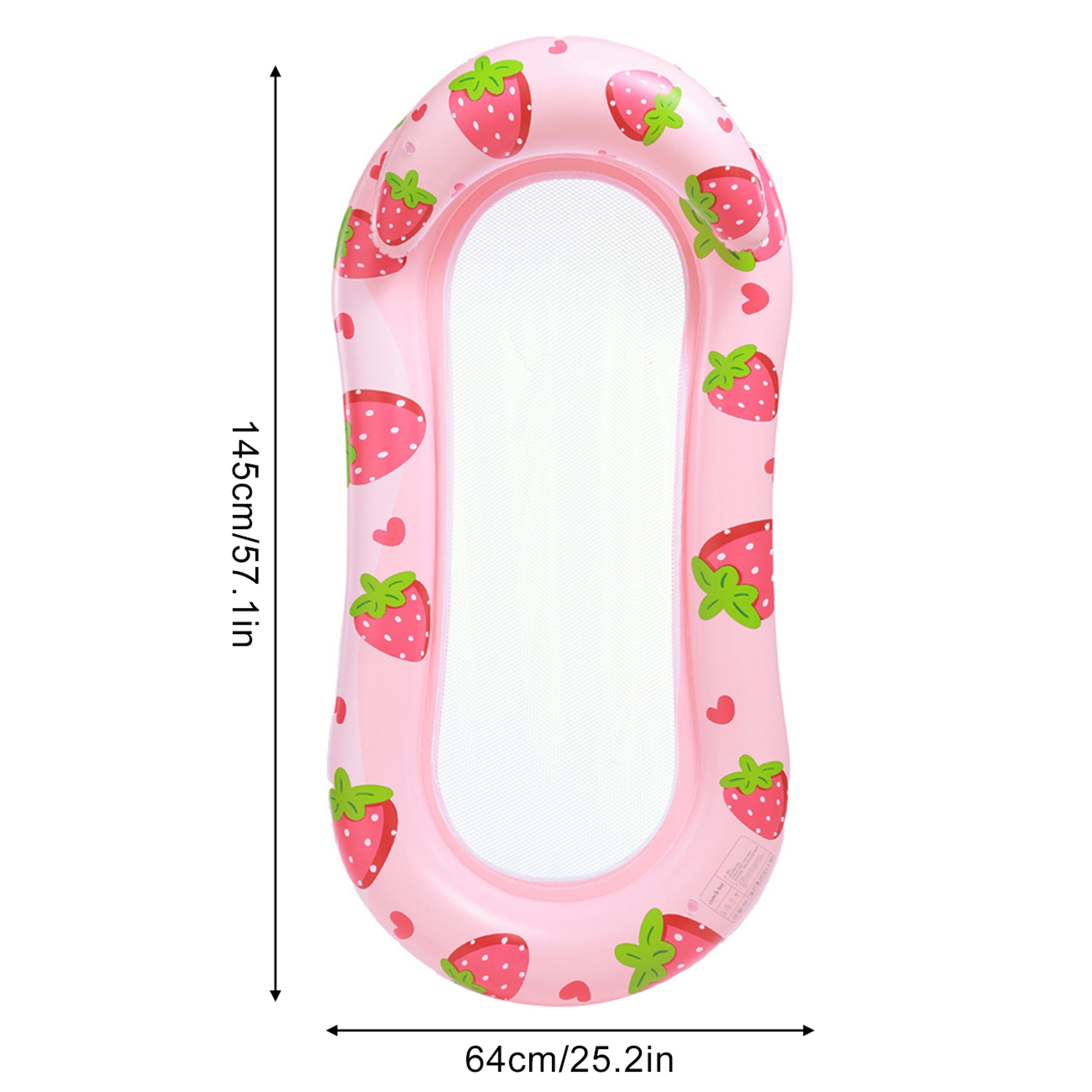 Tropical Leaf Inflatable Pool Float Adult Pool Lounger Floating Pool Mattress 5