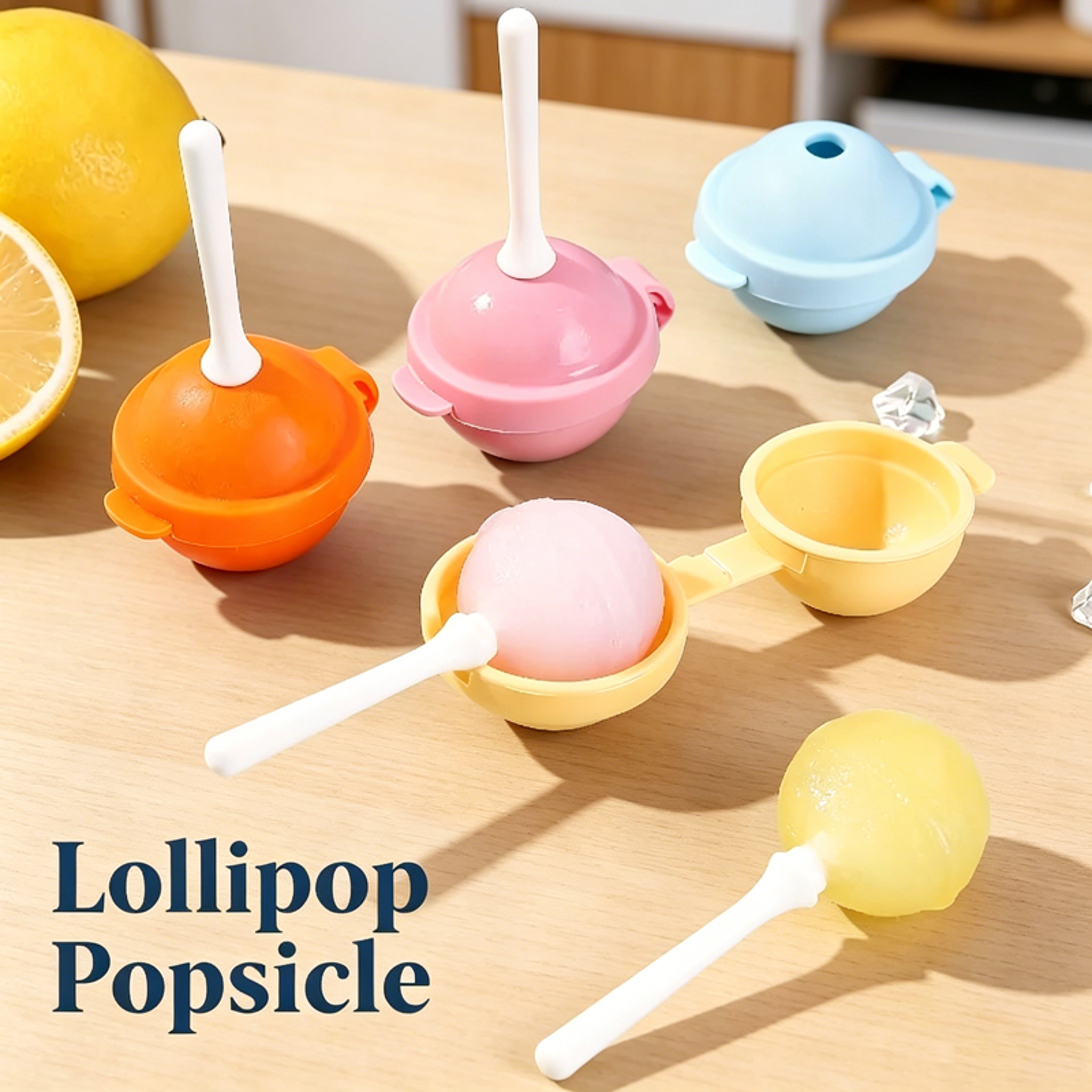 Silicone Popsicle Mold Reusable Ice Cream Mold For DIY Frozen Treats 1