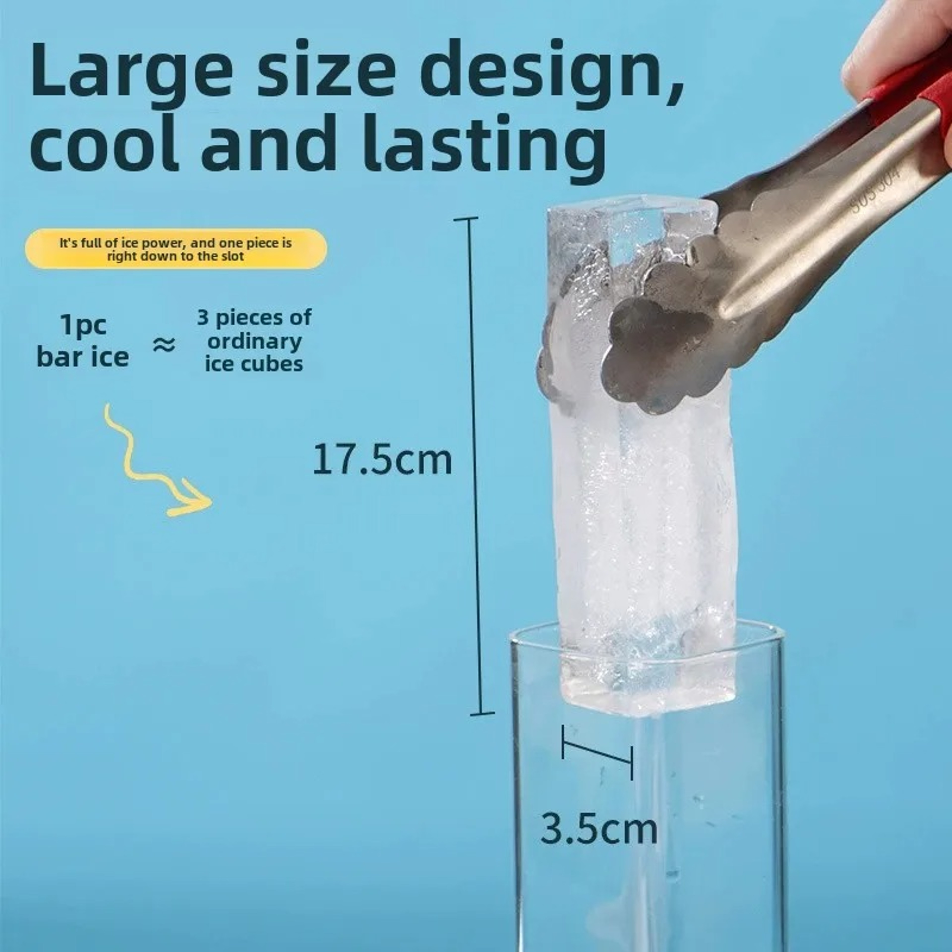 Large Ice Cube Tray With Lid Stackable Silicone Ice Cube Mold For Whiskey Cocktails 5