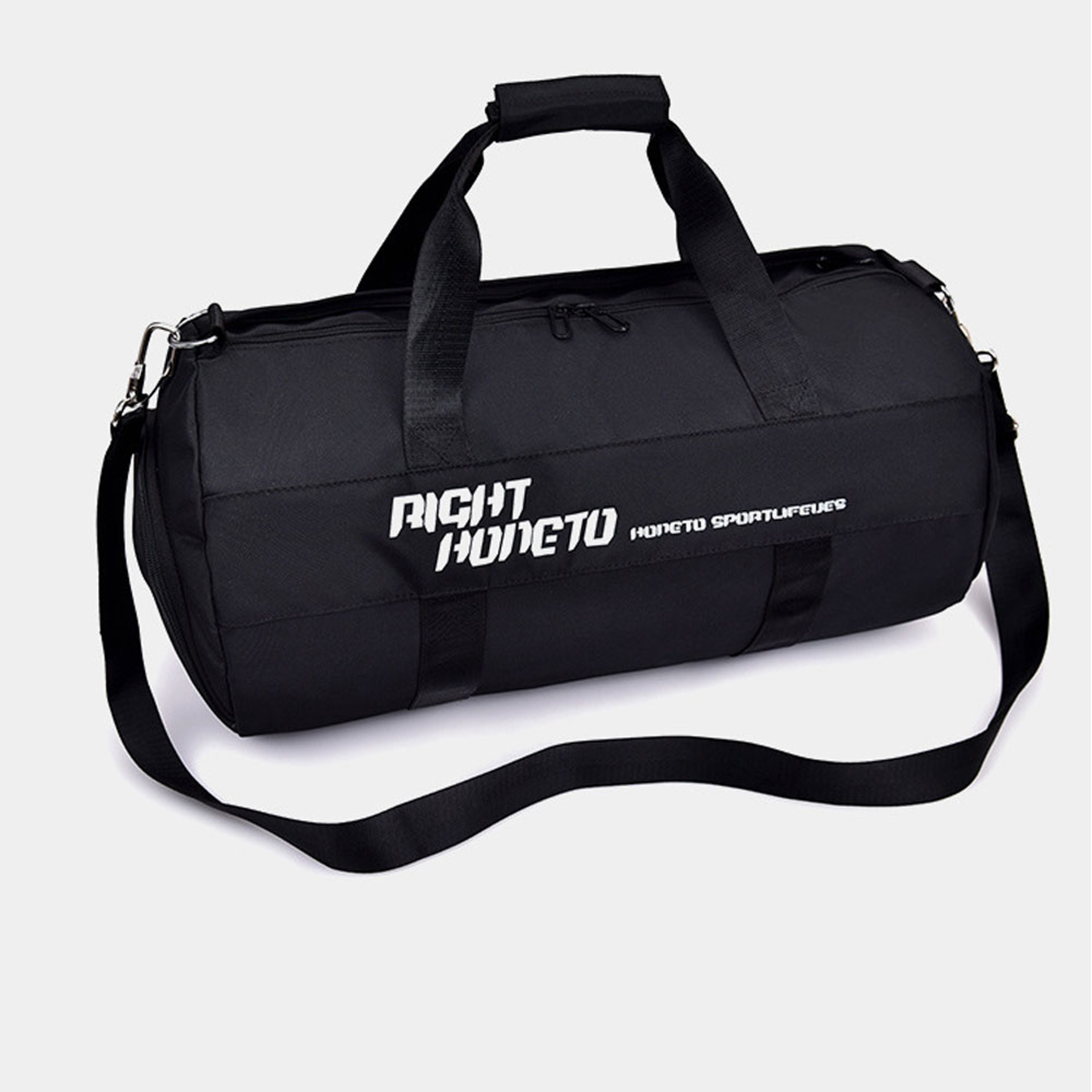 Active Pro Gym Duffel Bag With Shoe Compartment  Wet Dry Storage For Travel And Fitness 3