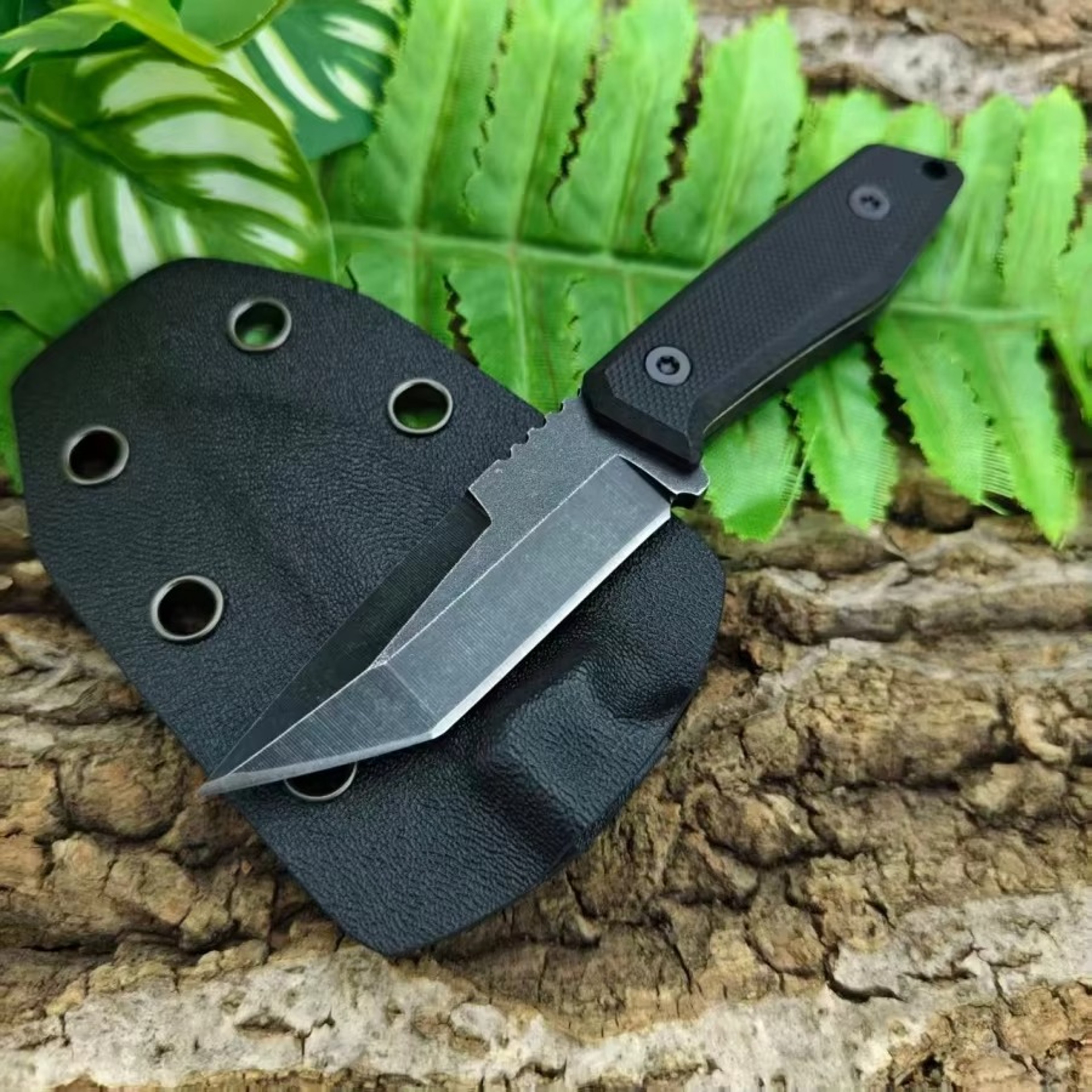 Neck Knife Mini Fixed Blade EDC Camping Knife With Sheath 0