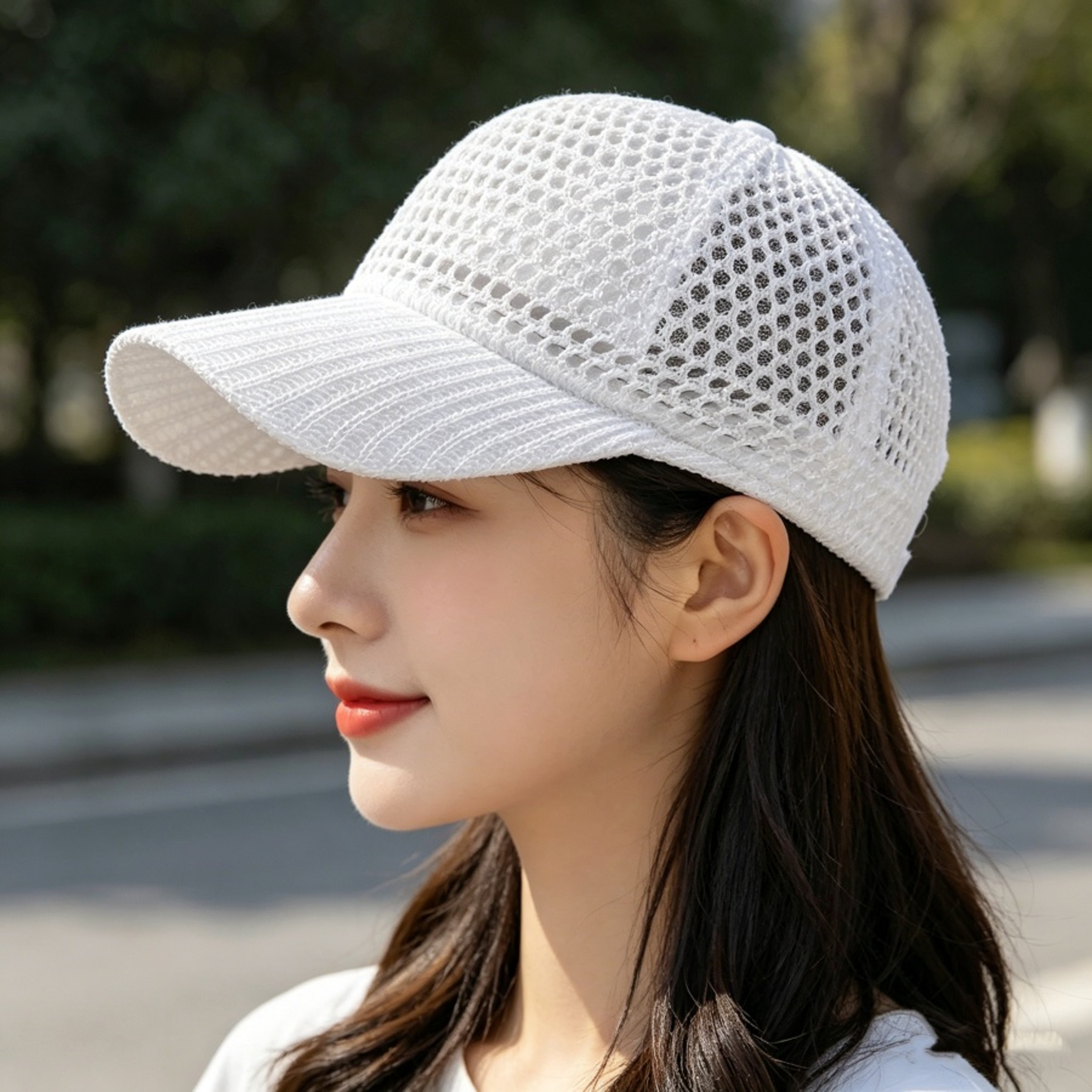 Breathable Mesh Baseball Cap Quick Dry Sun Protection Running Hat for Men and Women – view 1