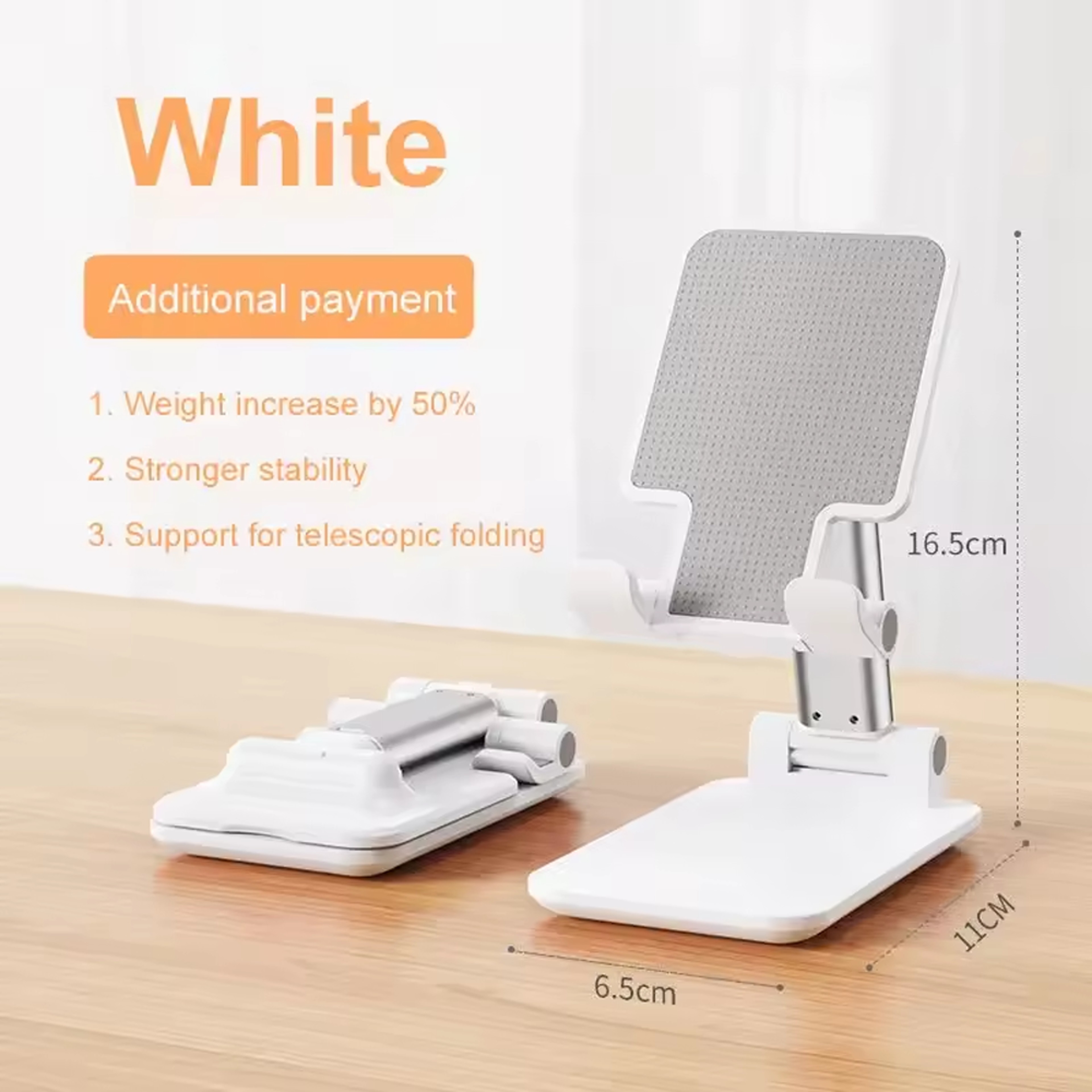 Universal Phone Stand For Desk Adjustable Tablet  Smartphone Holder 7