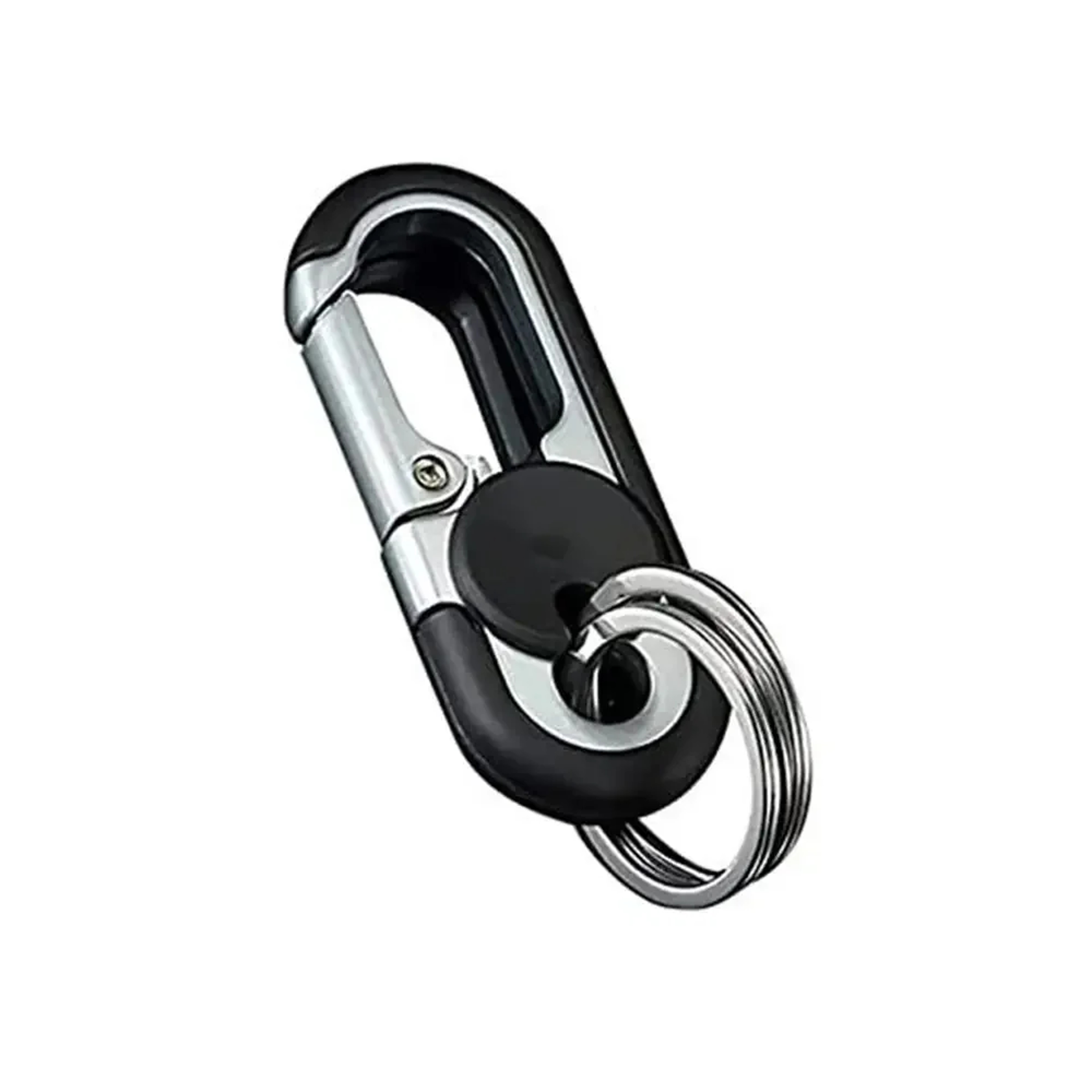 Executive Metal Keychain Double Ring Car Key Holder For Men Durable Business Key Chain Gift 6