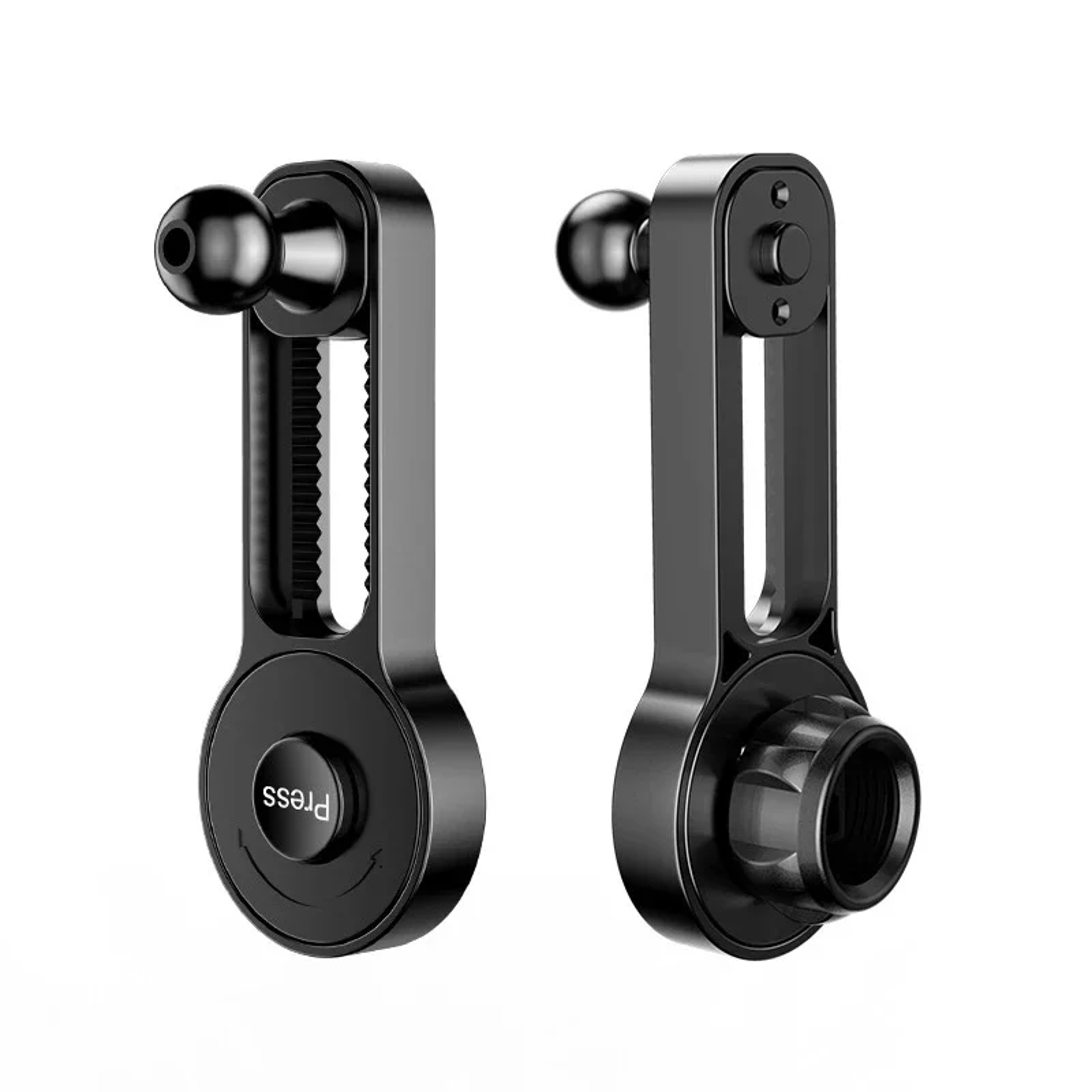 Car Phone Holder With Adjustable Extension Arm For Ball Mount Dashboard Screens 6
