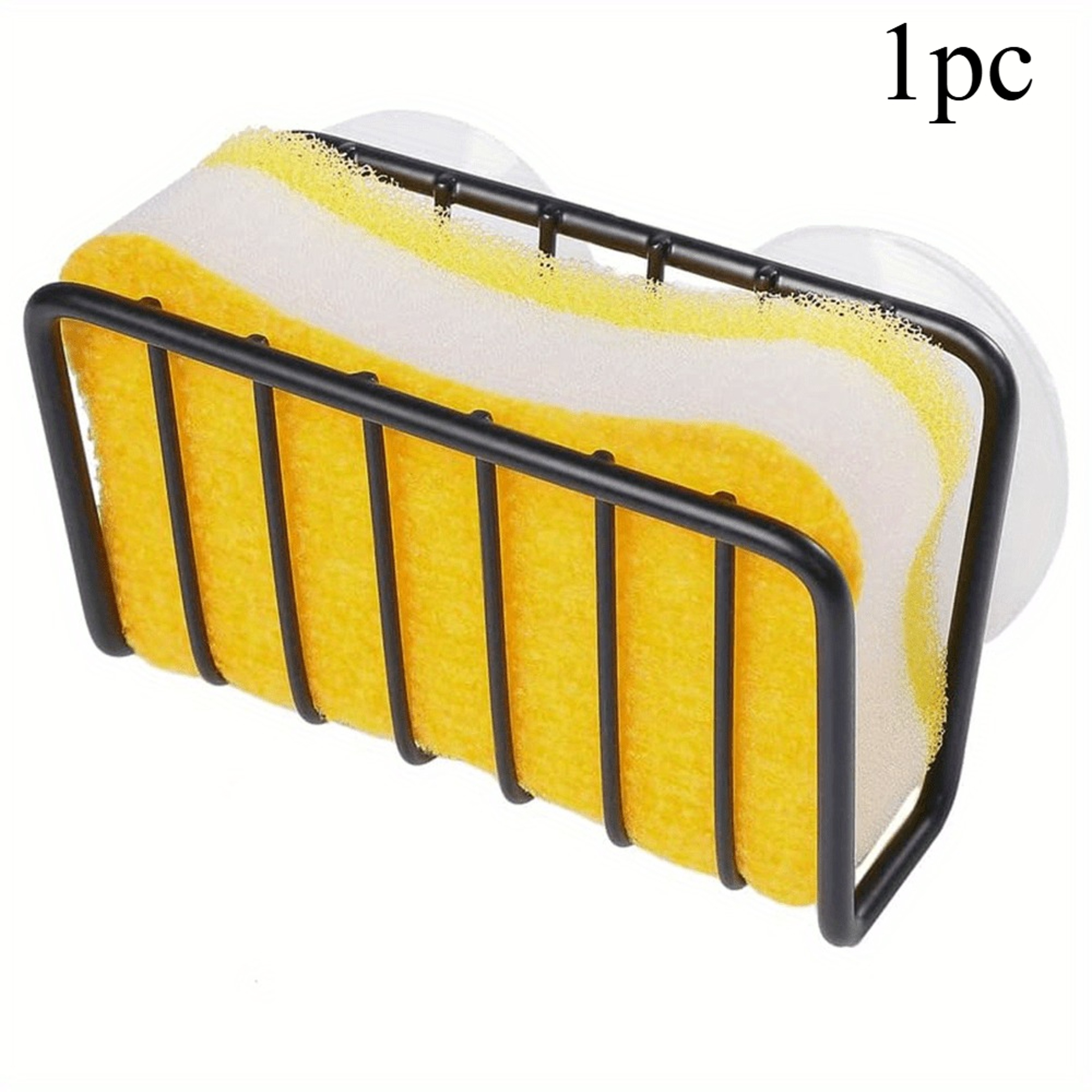 Premium Kitchen Sponge Holder Suction Sink Organizer Space Saving Kitchen Sink Caddy 3