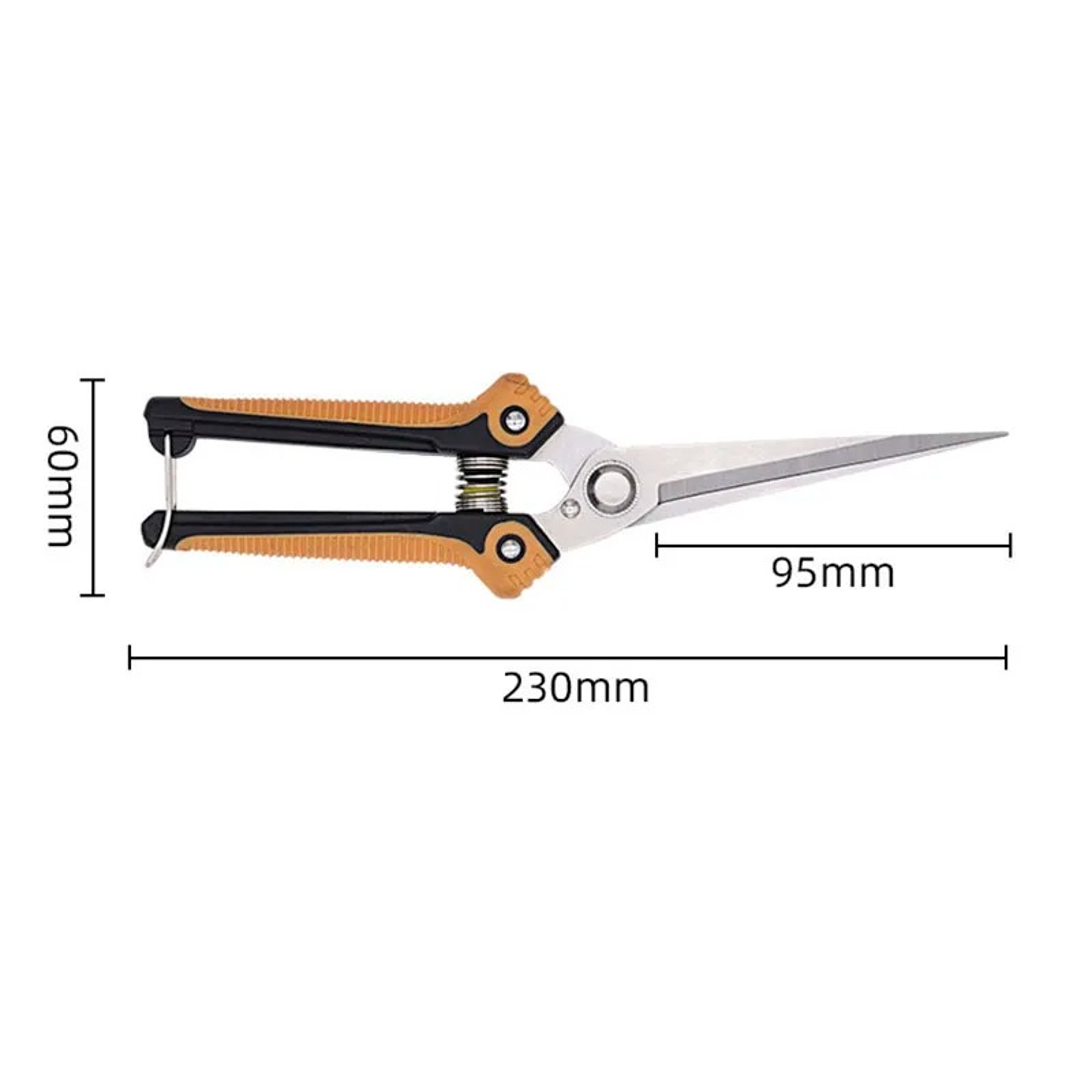 Precision Pruning Shears With Non Slip Grip Stainless Steel Garden Pruners For Branch  Flower Trimm 5
