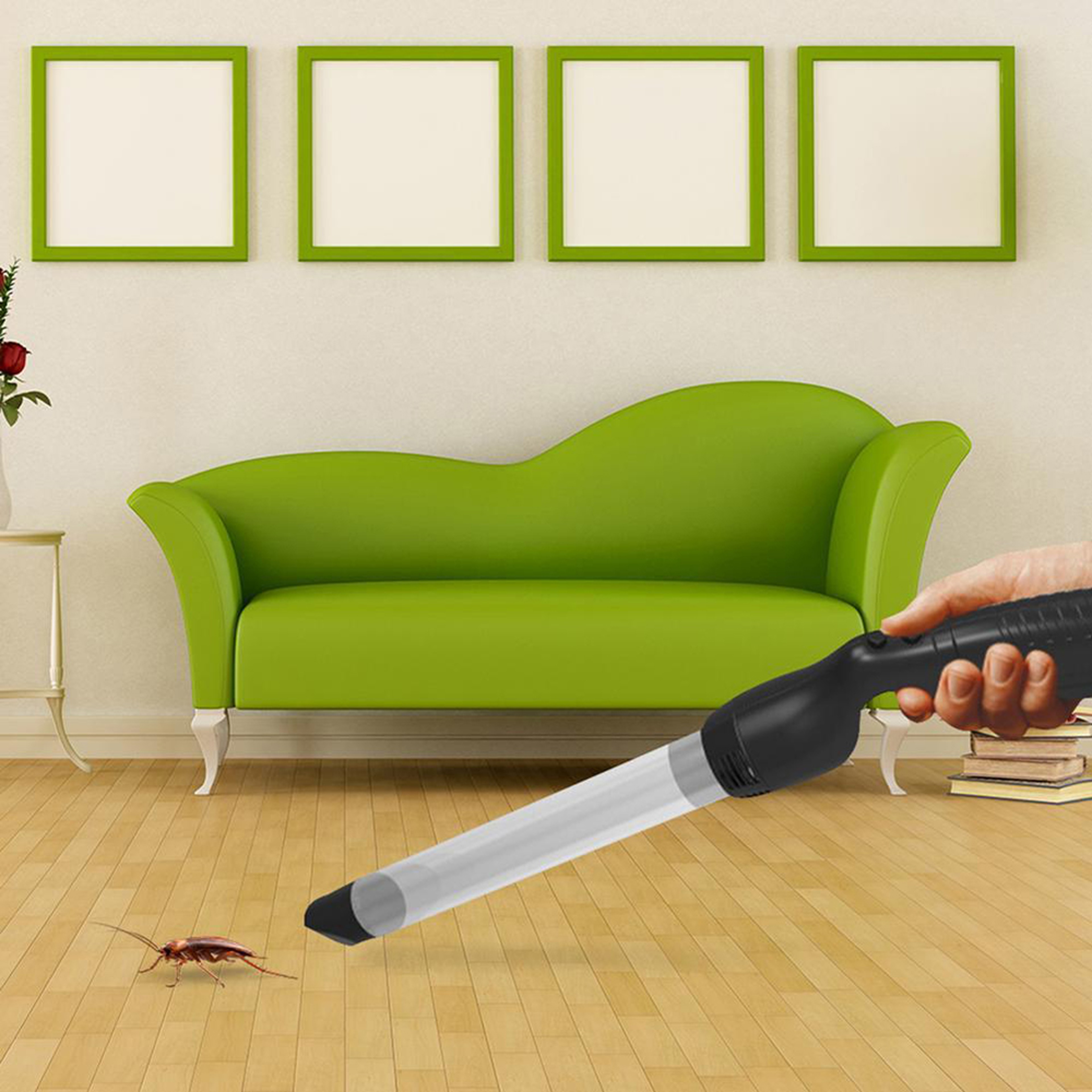 Portable Bug Vacuum Handheld Insect Catcher With Gentle Suction For Spiders Flies  Household Bugs 0