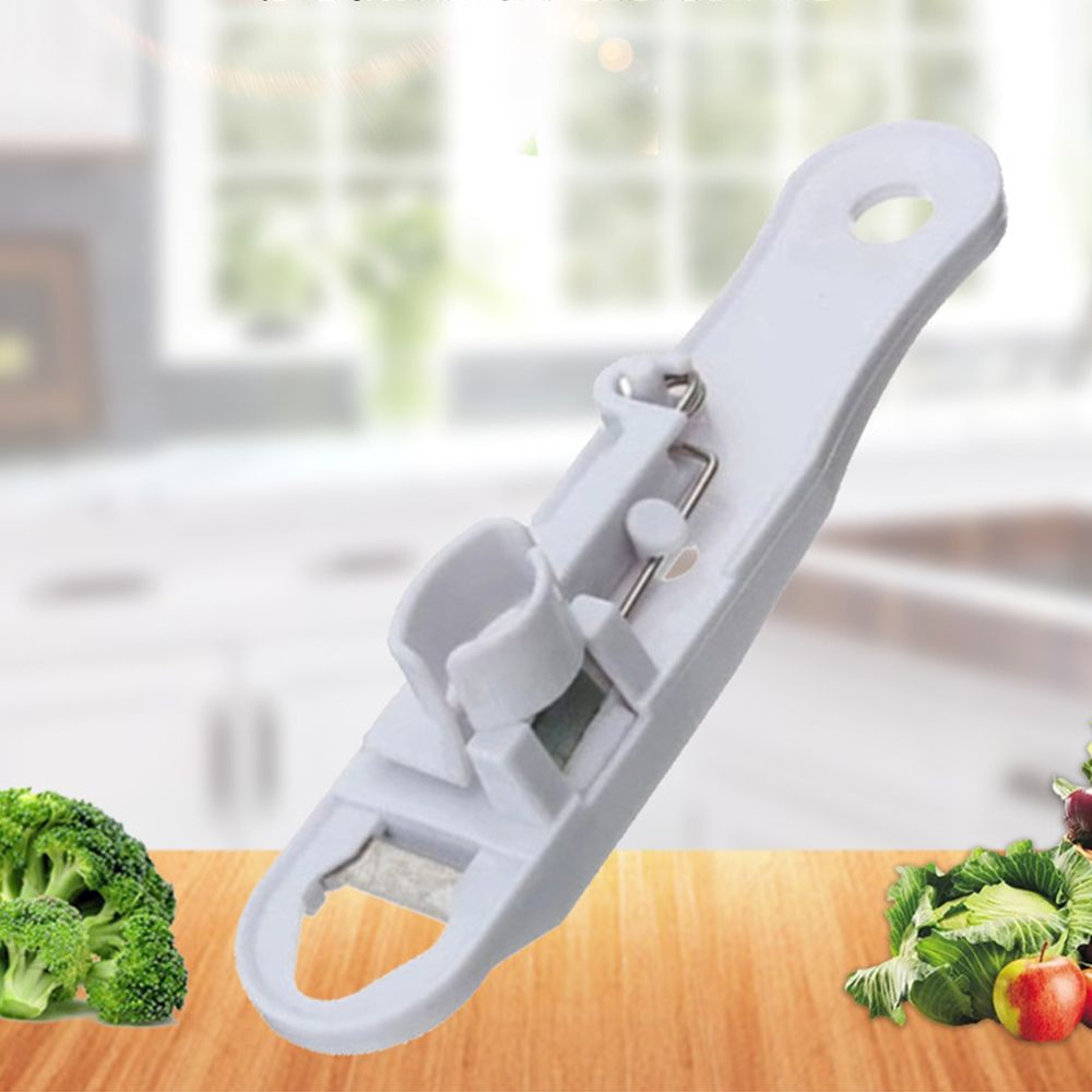 Runner Bean Slicer  String Remover Easy Green Bean Slicer Kitchen Prep Tool 0