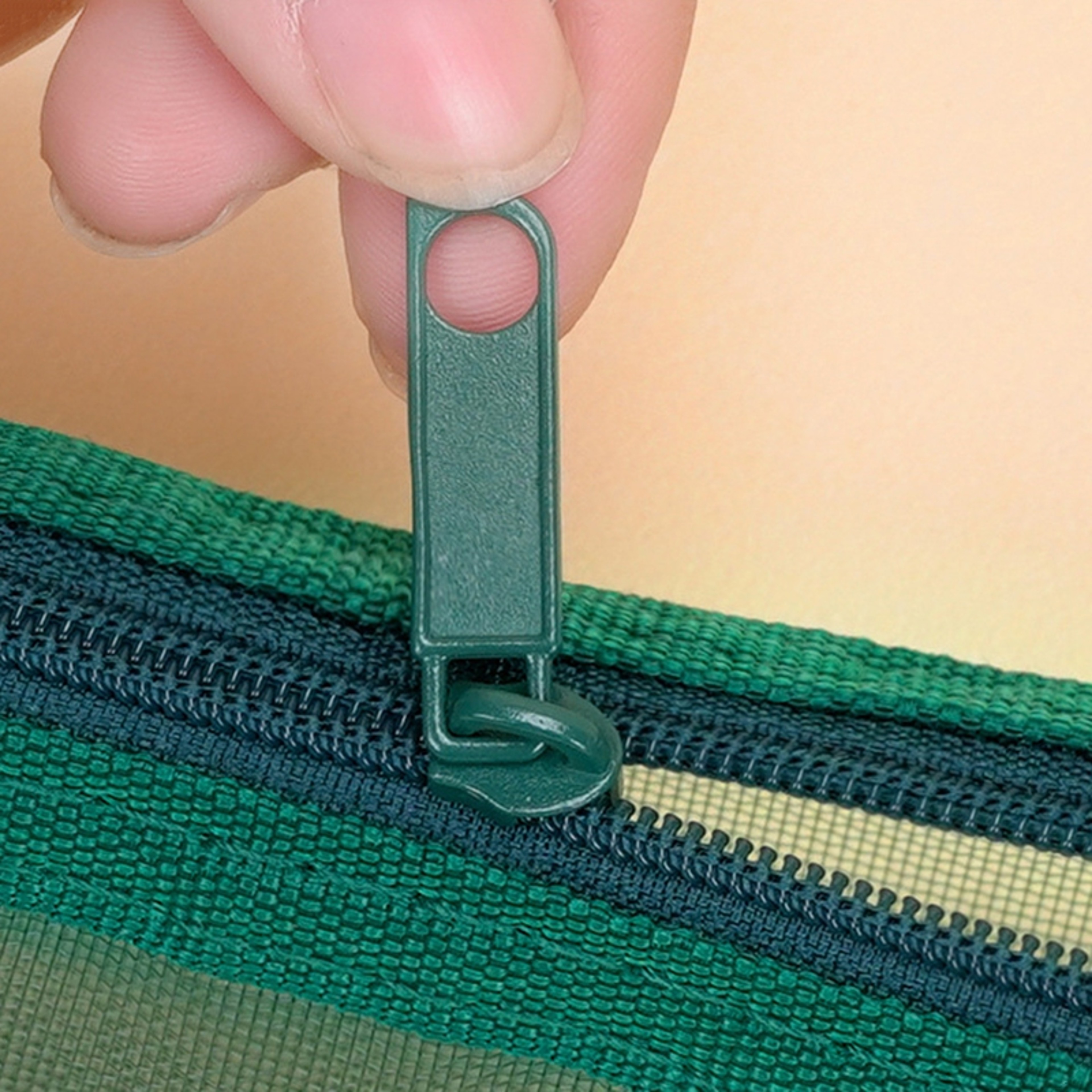Portable Mesh Pencil Case Organizer With Zipper For Students Back To School Backpack Essentials 5