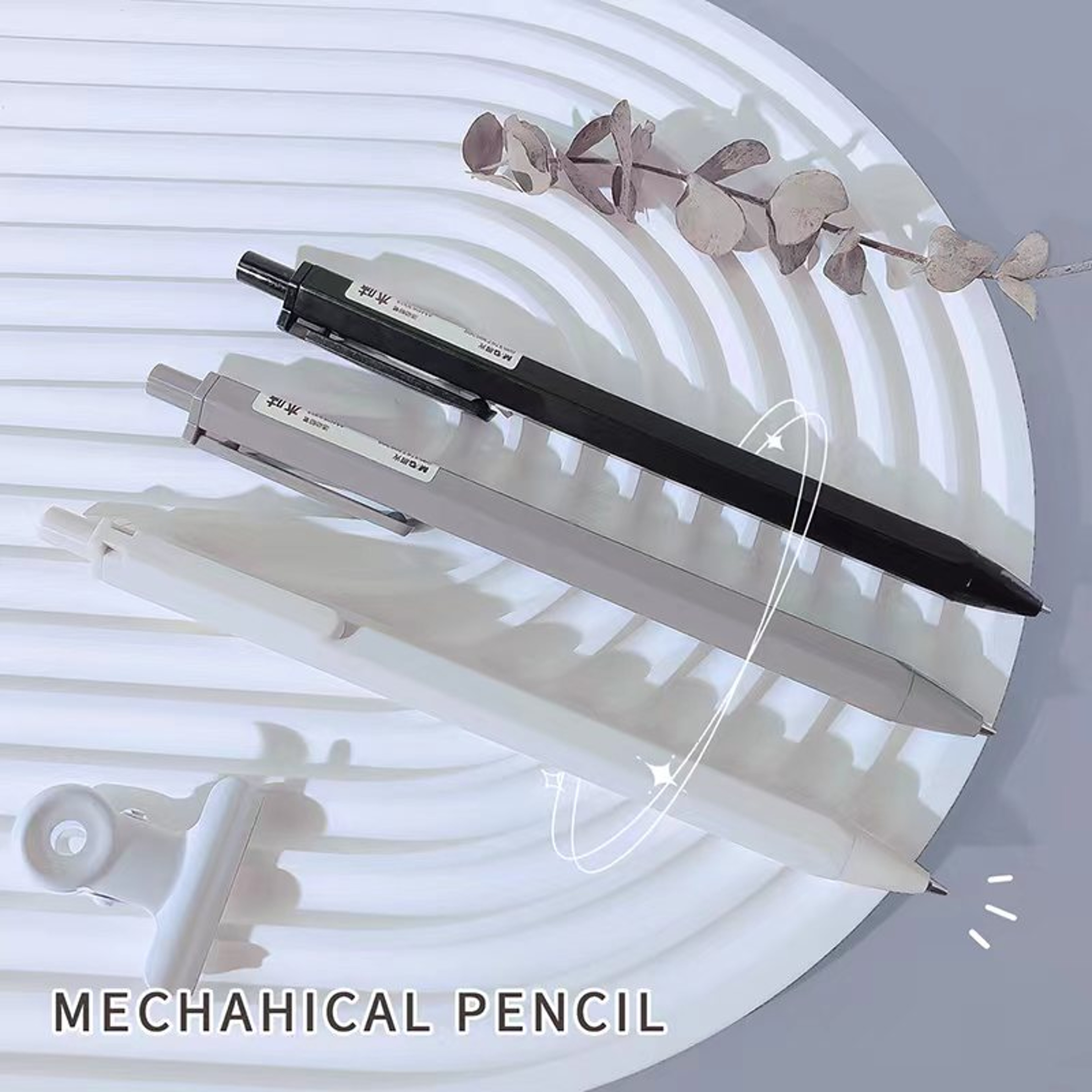 Aesthetic Mechanical Pencil Set For Writing  Drawing With Back To School Backpack 2