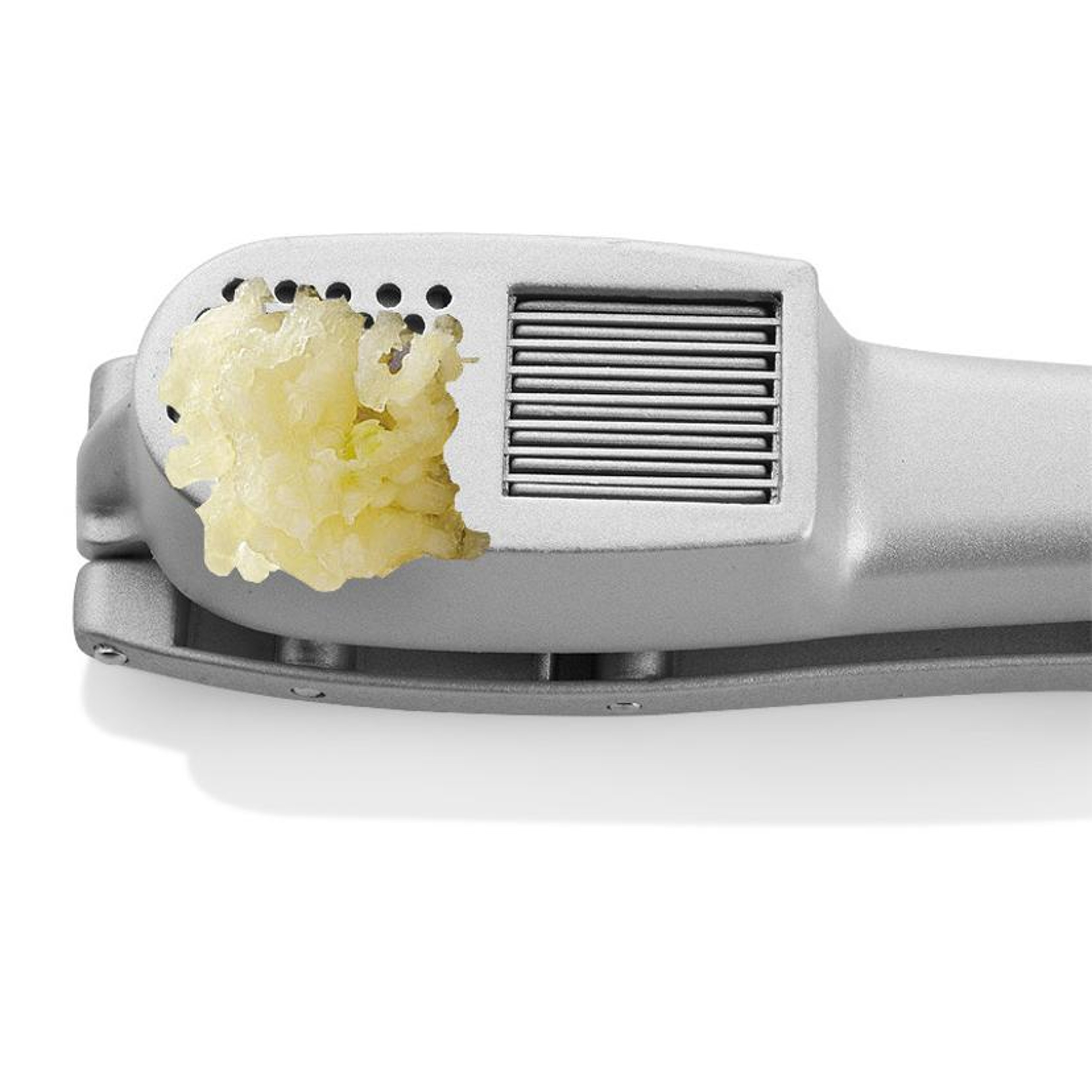 Garlic Press Aluminum Crusher Tool for Easy Mincings – view 3