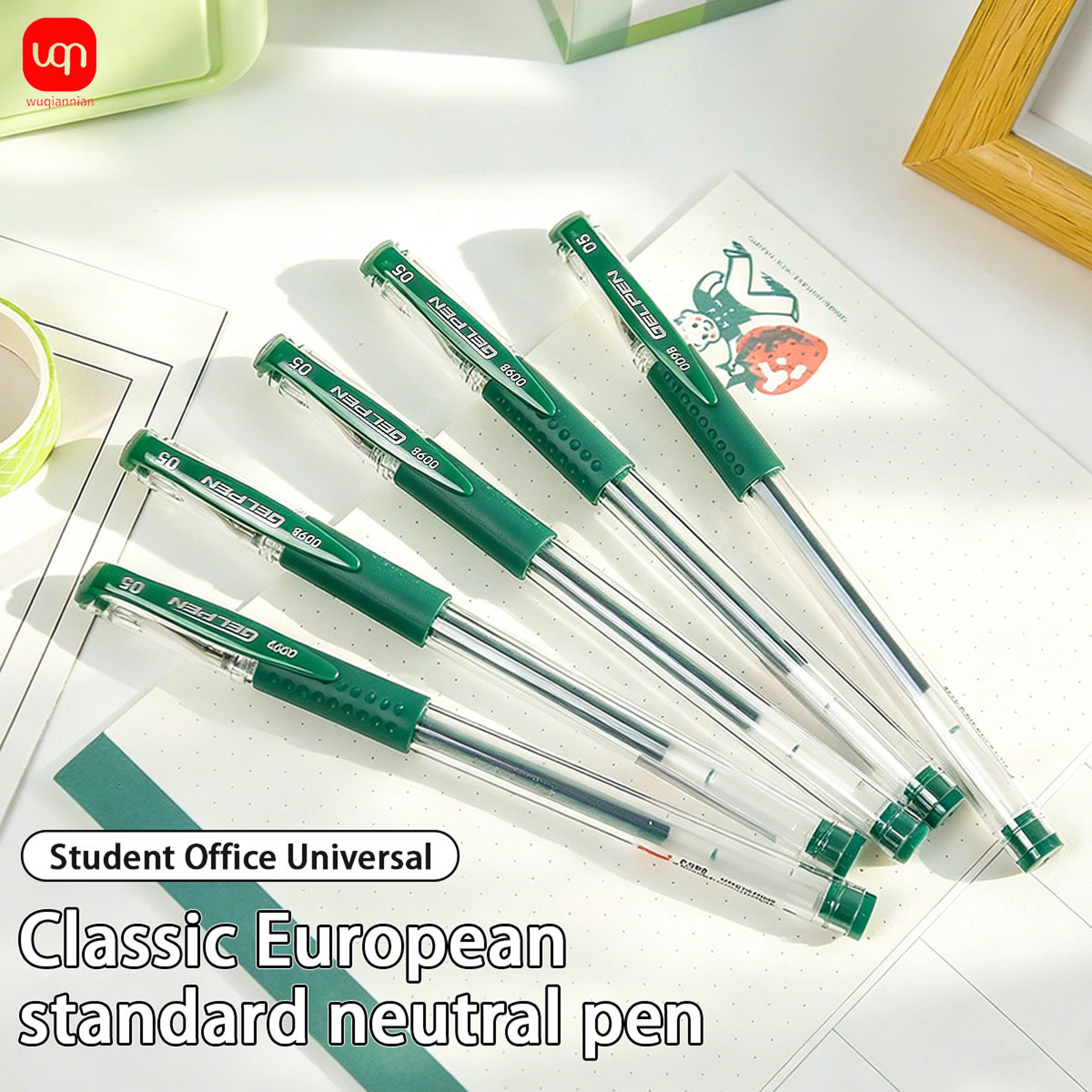 Smooth Flow Gel Pens Set With Comfortable Grip Color Ink For School Office  Journaling 1