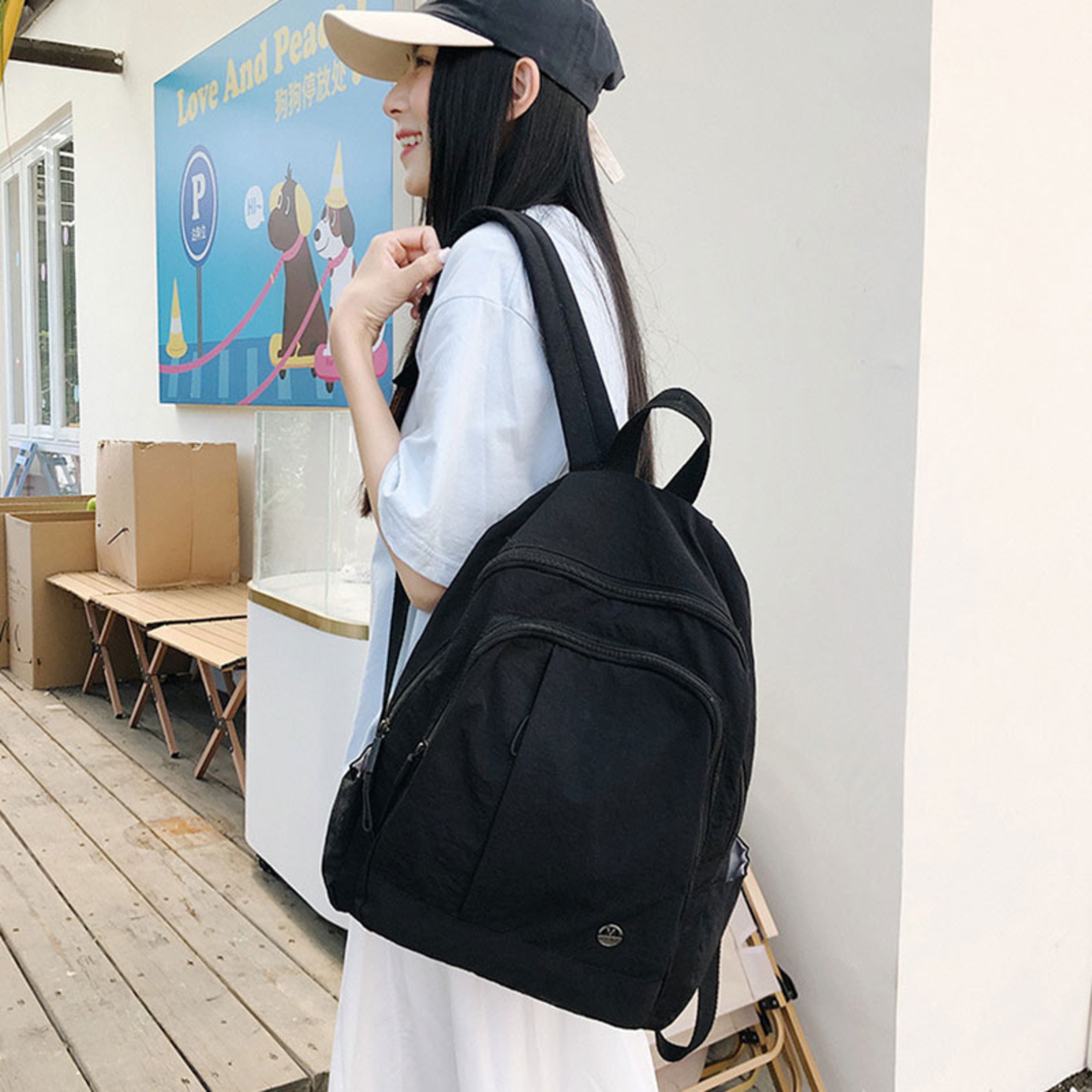 Urban Ease Waterproof Backpack for Women Back to School Large Capacity College Travel Backpack – view 4