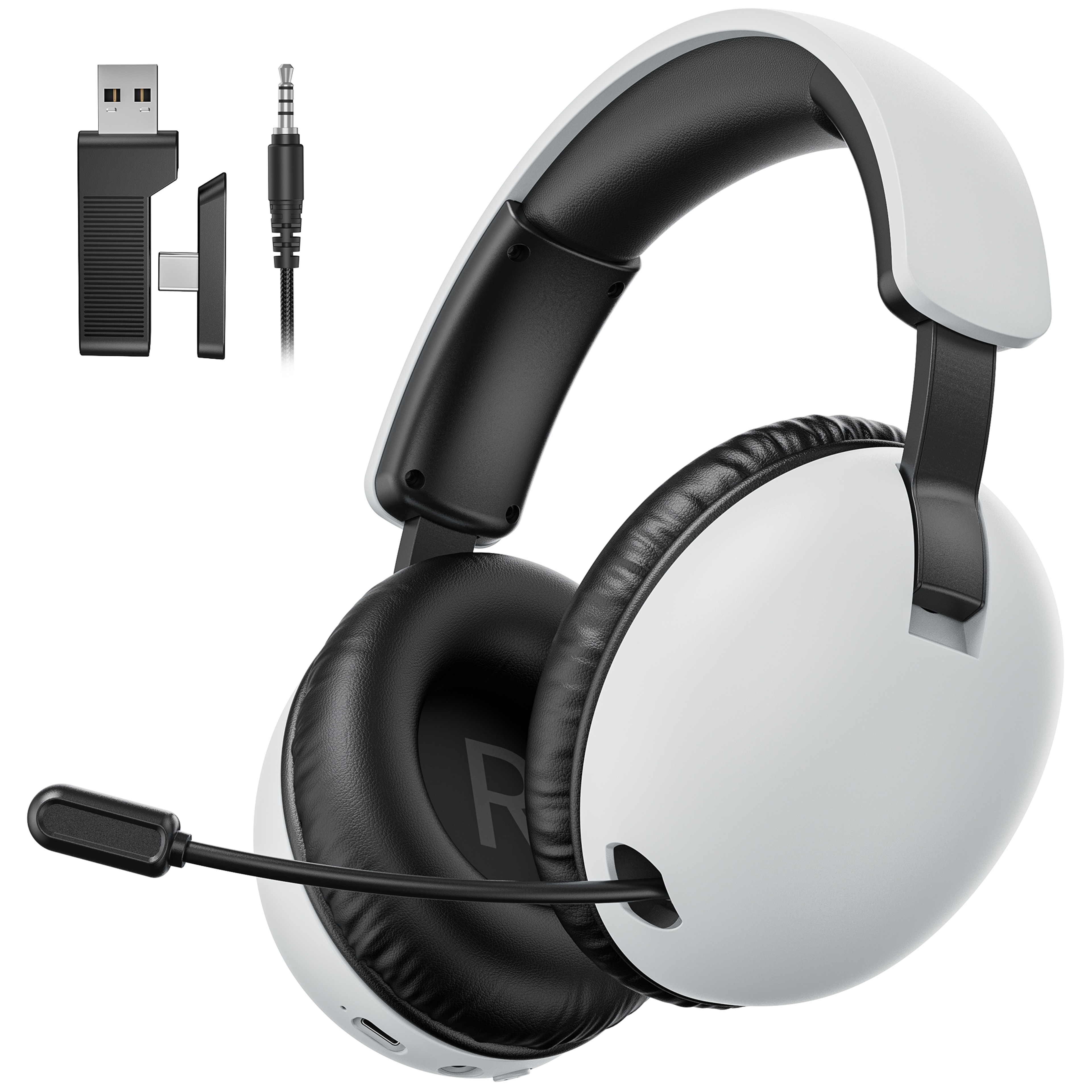 Wireless Gaming Headset with Mic for PC Bluetooth Gaming – view 1