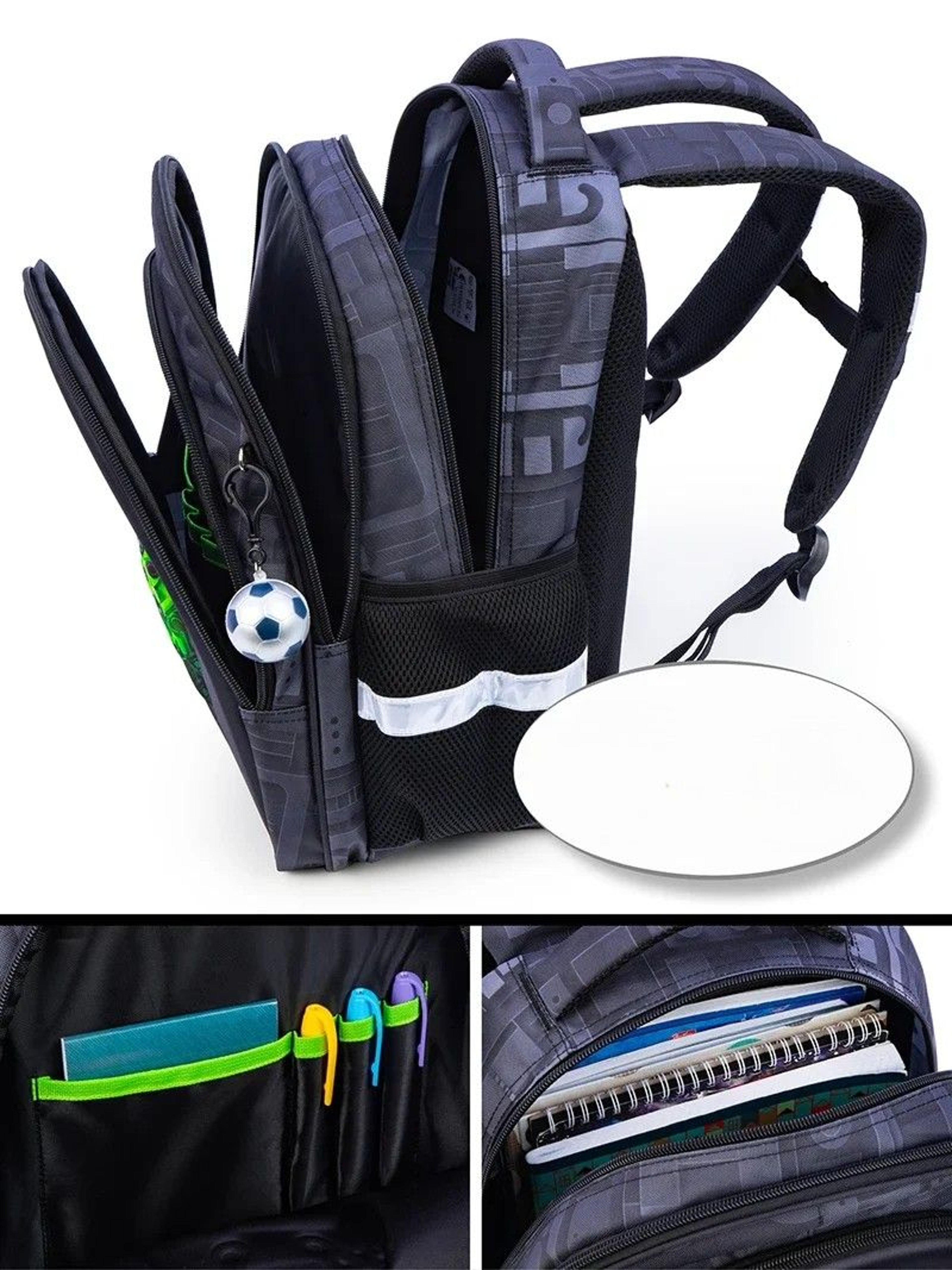 Kids Orthopedic School Backpack With Cartoon Design For Boys Back To School Backpack Lightweight Bo 3