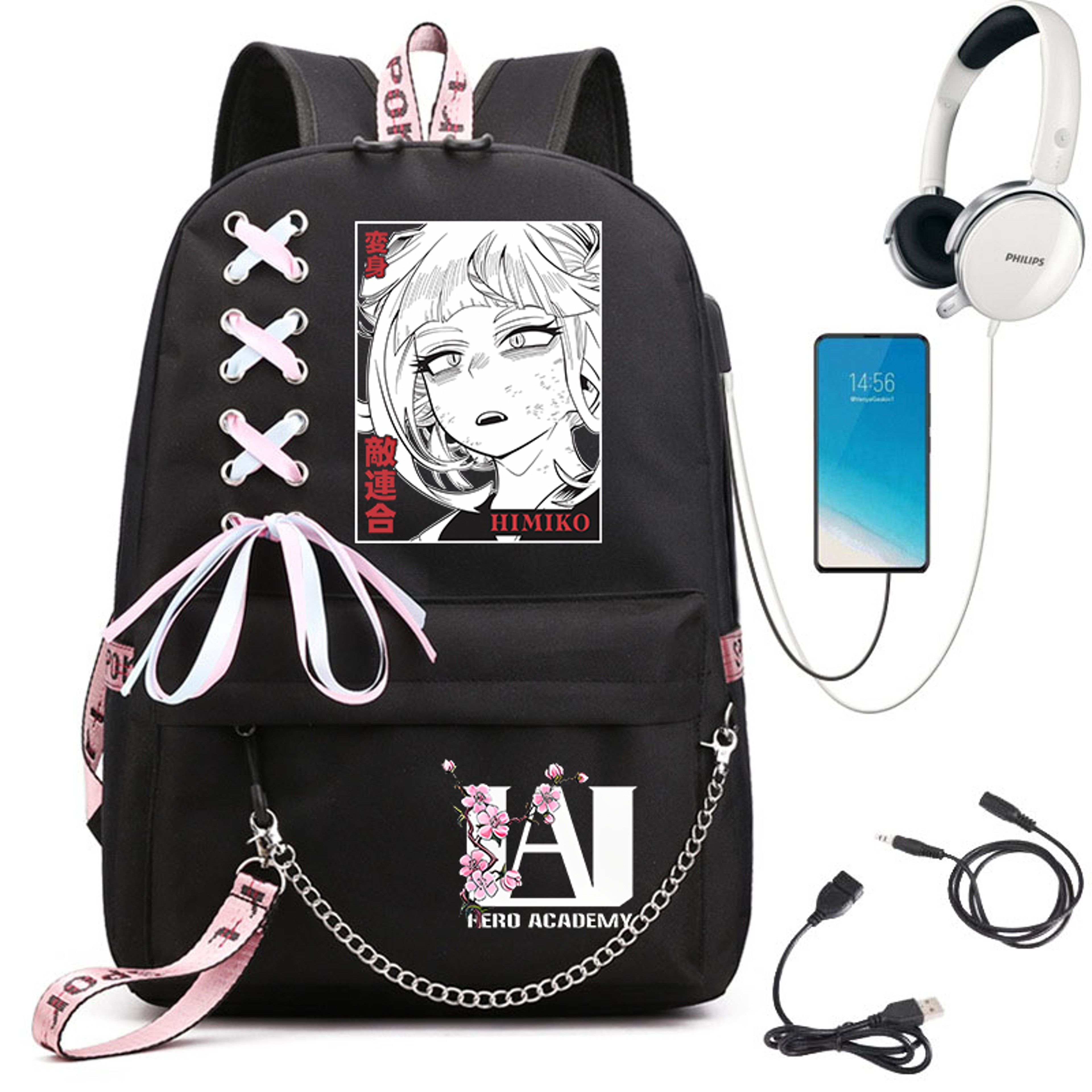 My Hero Academia Backpack For Students With Back To School Backpack Lightweight Anime School Bag 0