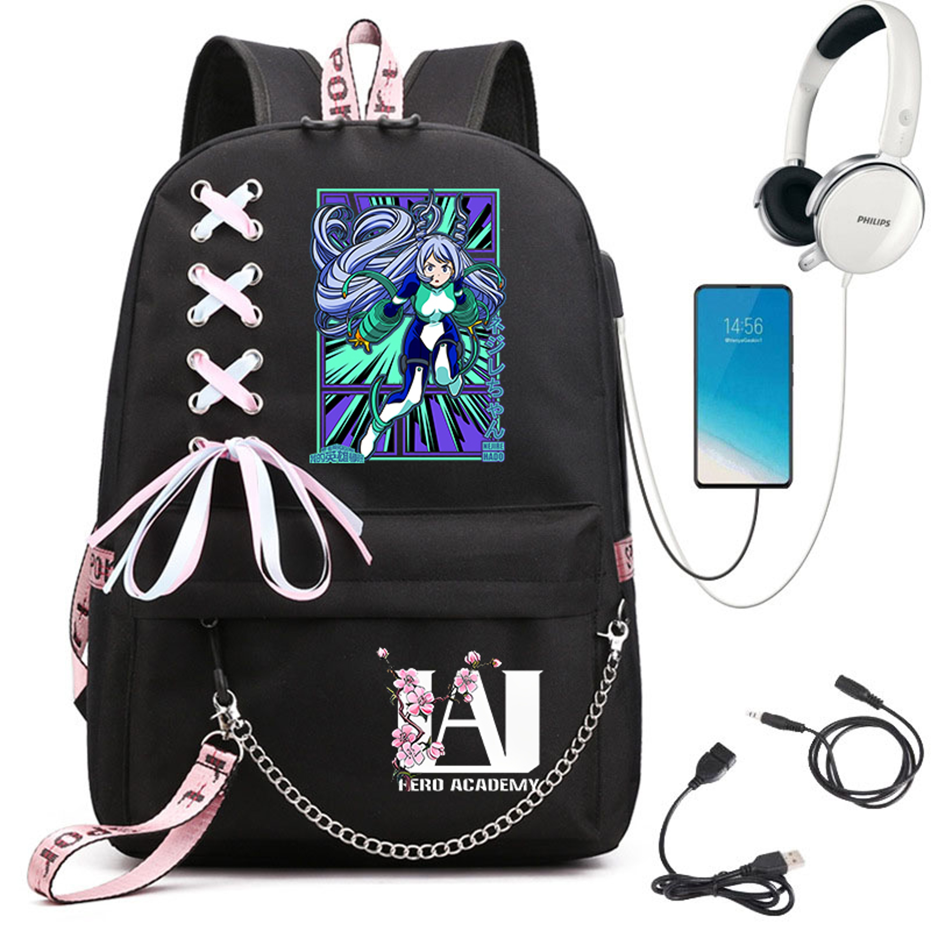 My Hero Academia Backpack For Students With Back To School Backpack Lightweight Anime School Bag 5