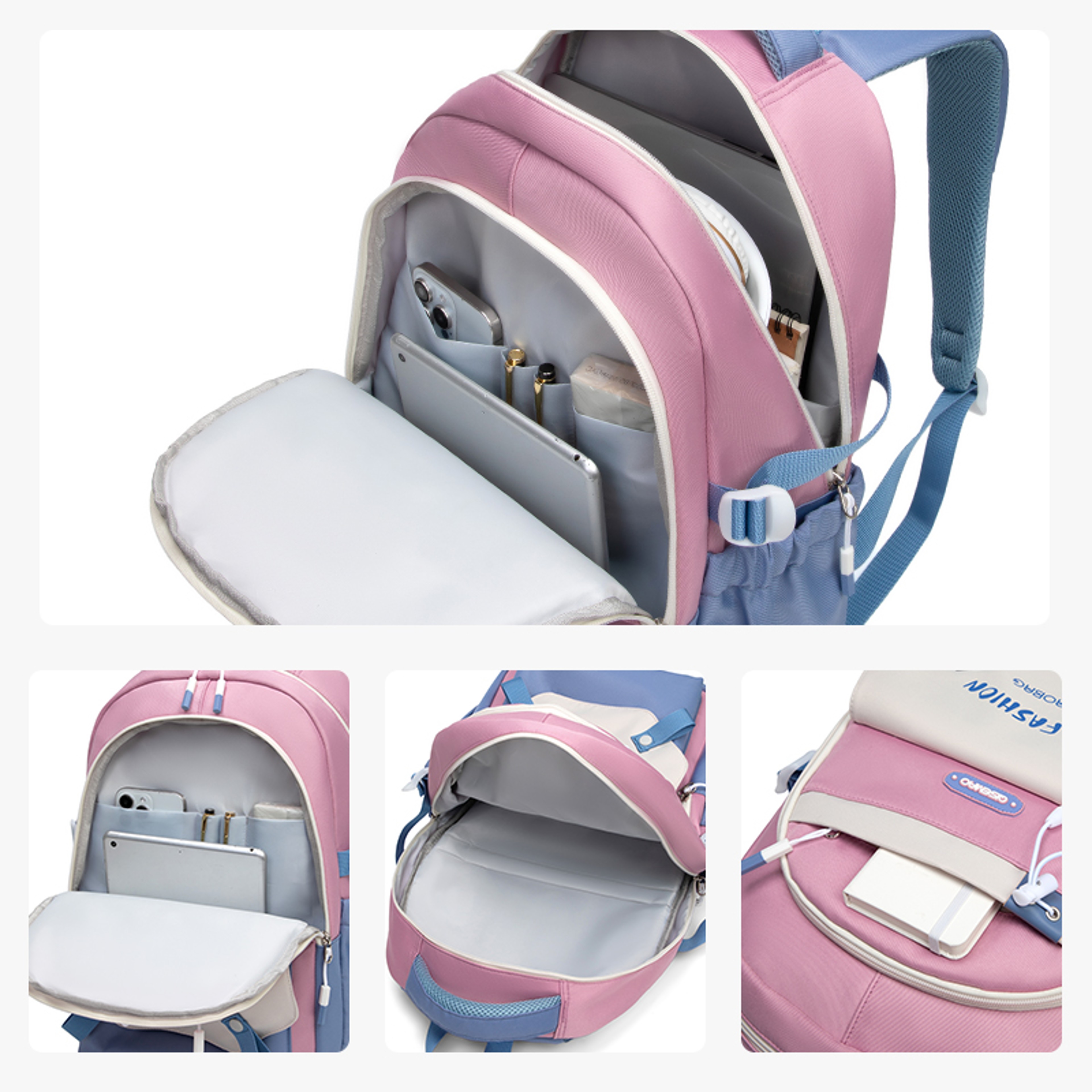 Elegant Girls School Backpack With Large Capacity Back To School Backpack For Elementary  Middle Sc 2