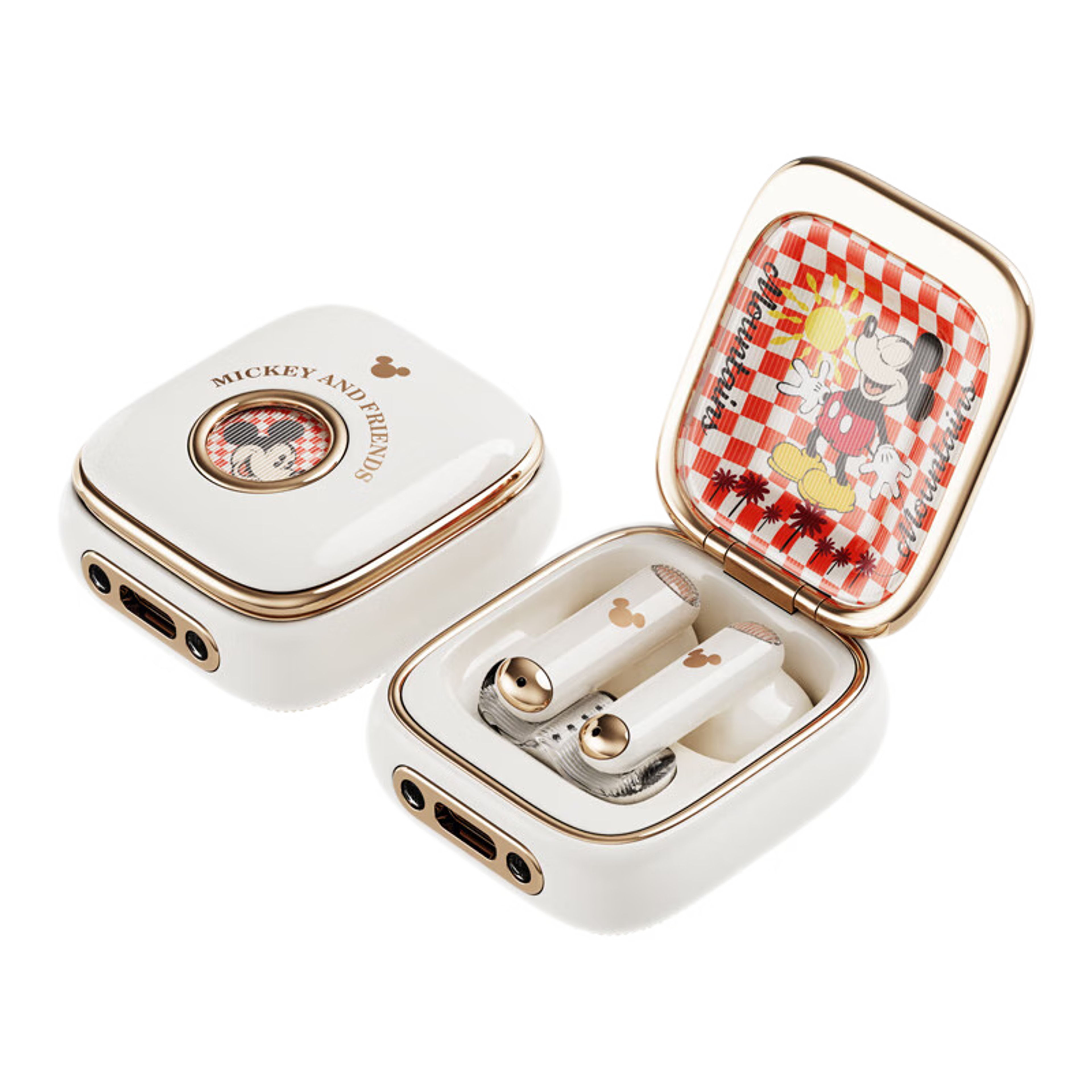 Bluetooth Wireless Earbuds With Space Capsule Charging Case HiFi Sound  Noise Reduction 6